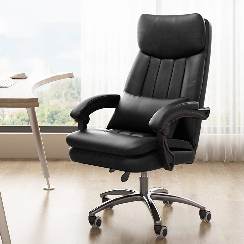 Ergonomic Office Desk Chair - Adjustable Fabric Computer Chair with Lumbar Support for Home & Office Use - Comfortable Reclining Executive Chair for Long Work Hours - Perfect for Study, Gaming & Workspaces