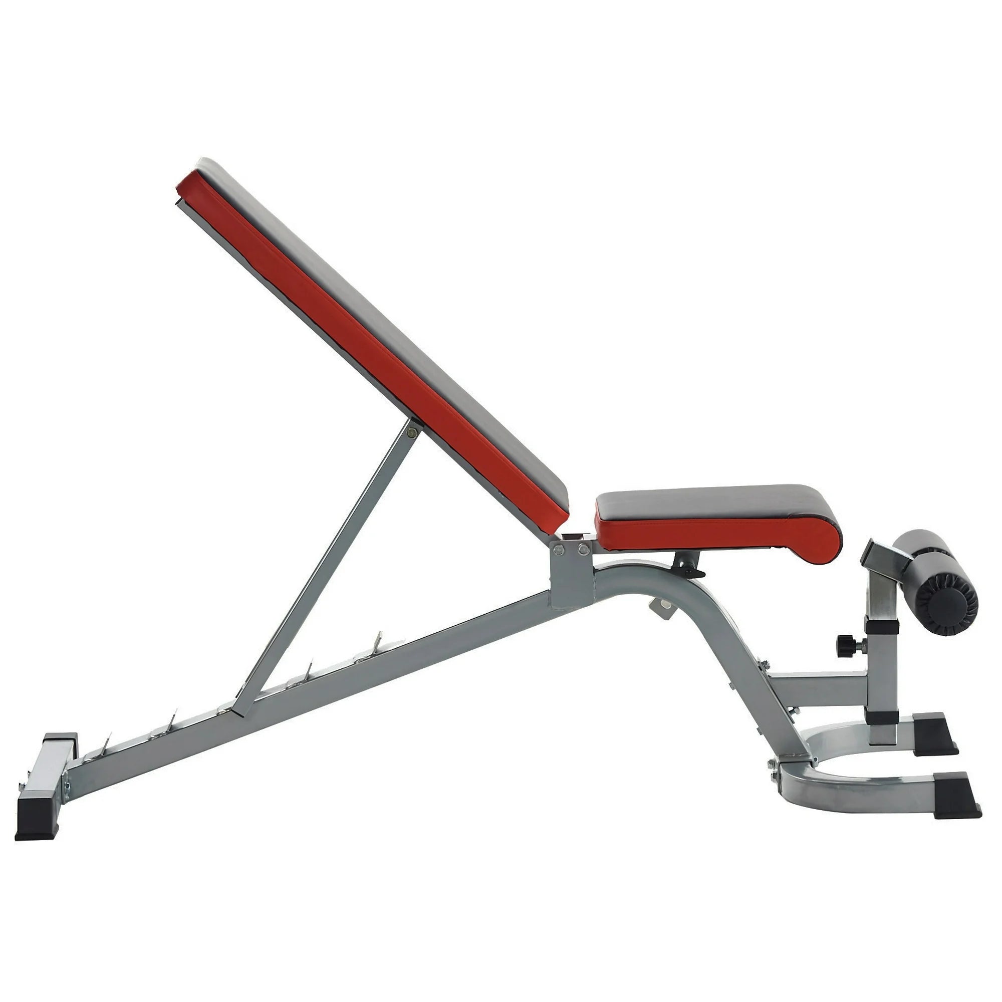 BalanceFrom EE B REGULAR Foldable Utility Weight Bench for Home Gym, Strength Training & Workouts - Compact & Durable Exercise Bench for Dumbbell Press, Sit-Ups & More