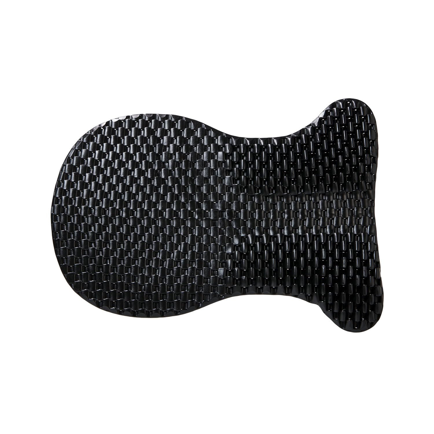 Acavallo Respira Air-Release Gel Pad & Front Riser - Black One Size | Shock-Absorbing Horse Saddle Pad for Comfort & Performance | Perfect for Dressage, Jumping & Trail Riding
