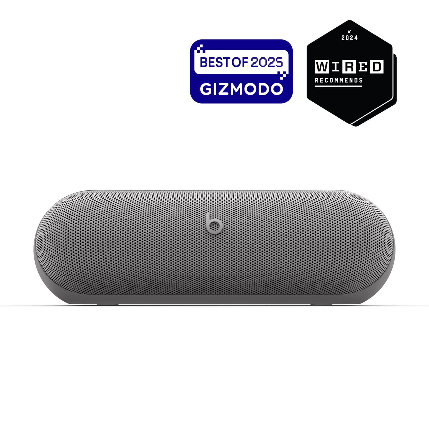 Beats Pill x Kim Kardashian Wireless Bluetooth Speaker with 24H Battery & USB-C Charging | IP67 Waterproof Portable Speaker for iPhone Android | Built-in Mic for Calls | Perfect for Pool Parties, Beach Outings & Outdoor Adventures - Dark Gray