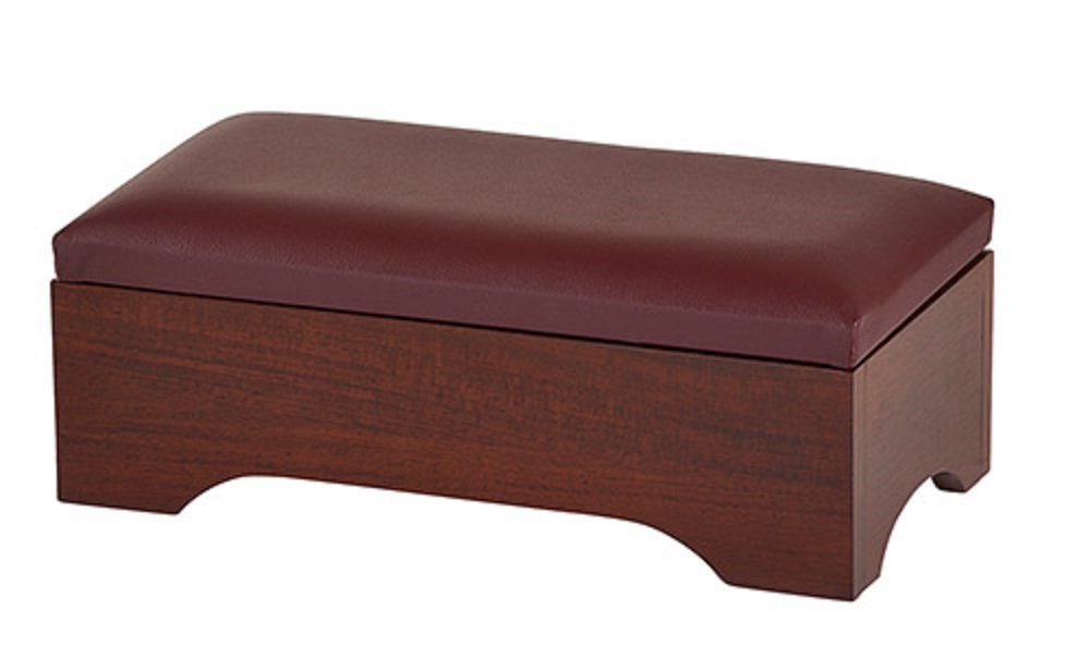 Creative Brands YC790 Personal Kneader with Storage - Ergonomic Maple Wood Kneeling Bench for Gardening, Prayer & Home Use - Comfortable Knee Support for DIY, Cleaning & Crafts