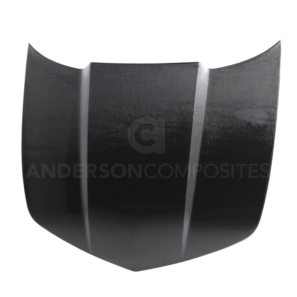 2010-2015 Chevrolet Camaro Dry Carbon Fiber Hood by Anderson Composites (AC HD1011CHCAM OE) - Lightweight Performance Upgrade for Racing & Show Cars