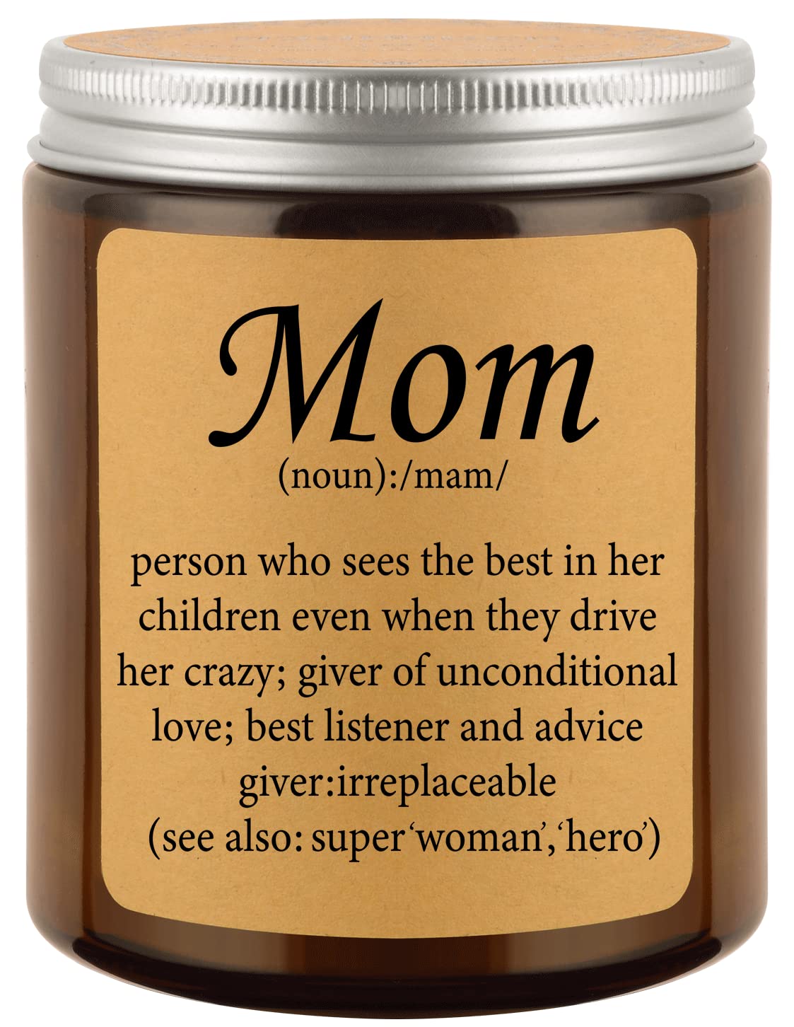 LUOYUO Lavender Scented Candles - Thoughtful Birthday & Christmas Gifts for Mom from Daughter or Son | Relaxing Aromatherapy Candle for Home, Spa & Meditation