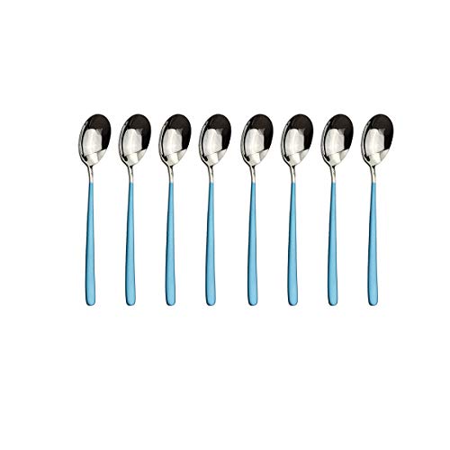 Blue Silver Teaspoon 8p