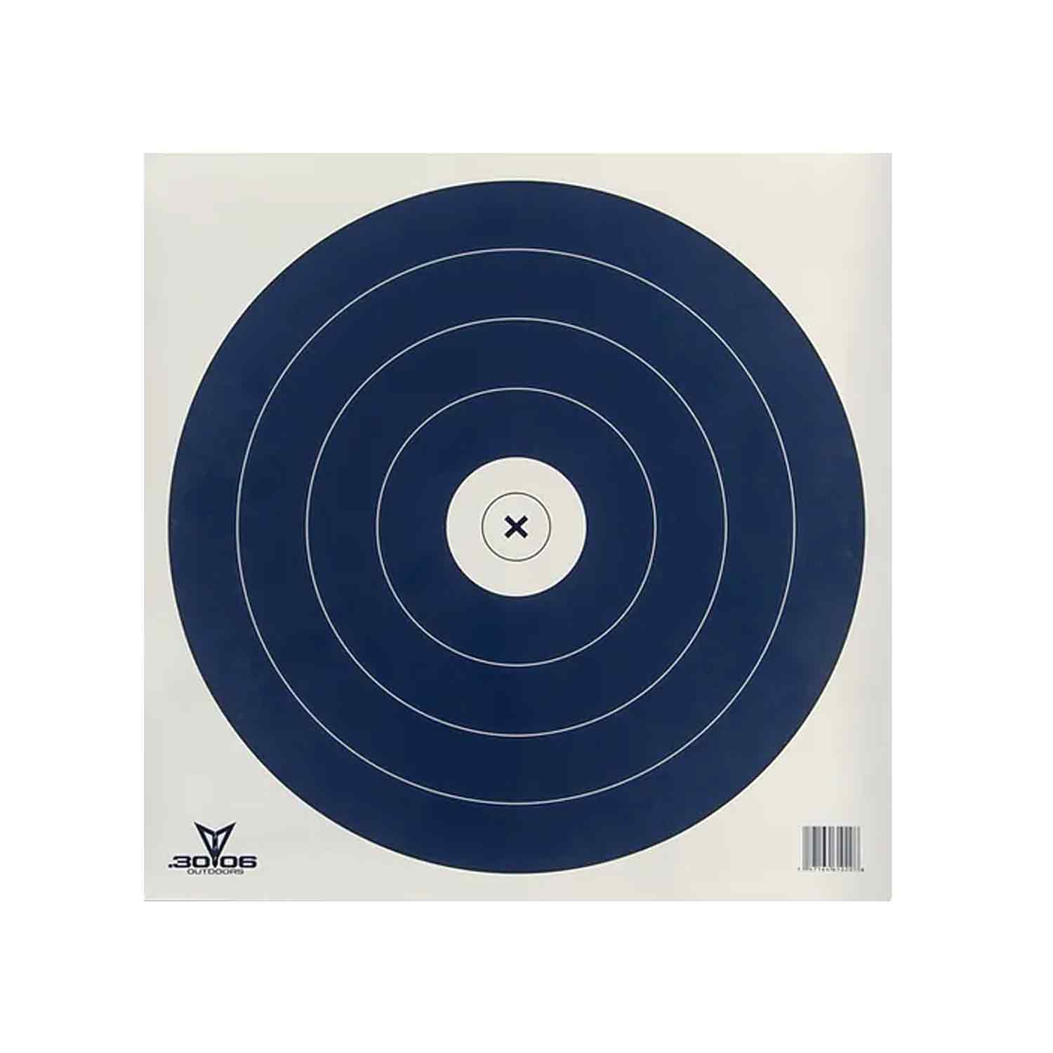 30.06 17 Paper Target Faces - Shooting Range Practice Targets for Rifle & Pistol Training - Perfect for Outdoor Range, Hunting Practice & Gun Safety Courses