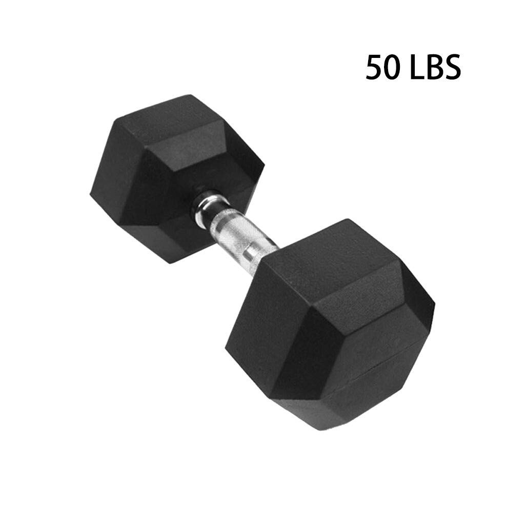 Malbaba Rubber Encased Hex Dumbbell Set - 2 Solid Steel Cast Iron Weights for Strength Training, Muscle Toning & Full Body Workouts | Home Gym Equipment for Men & Women | Perfect for Weightlifting, CrossFit & Home Fitness Routines