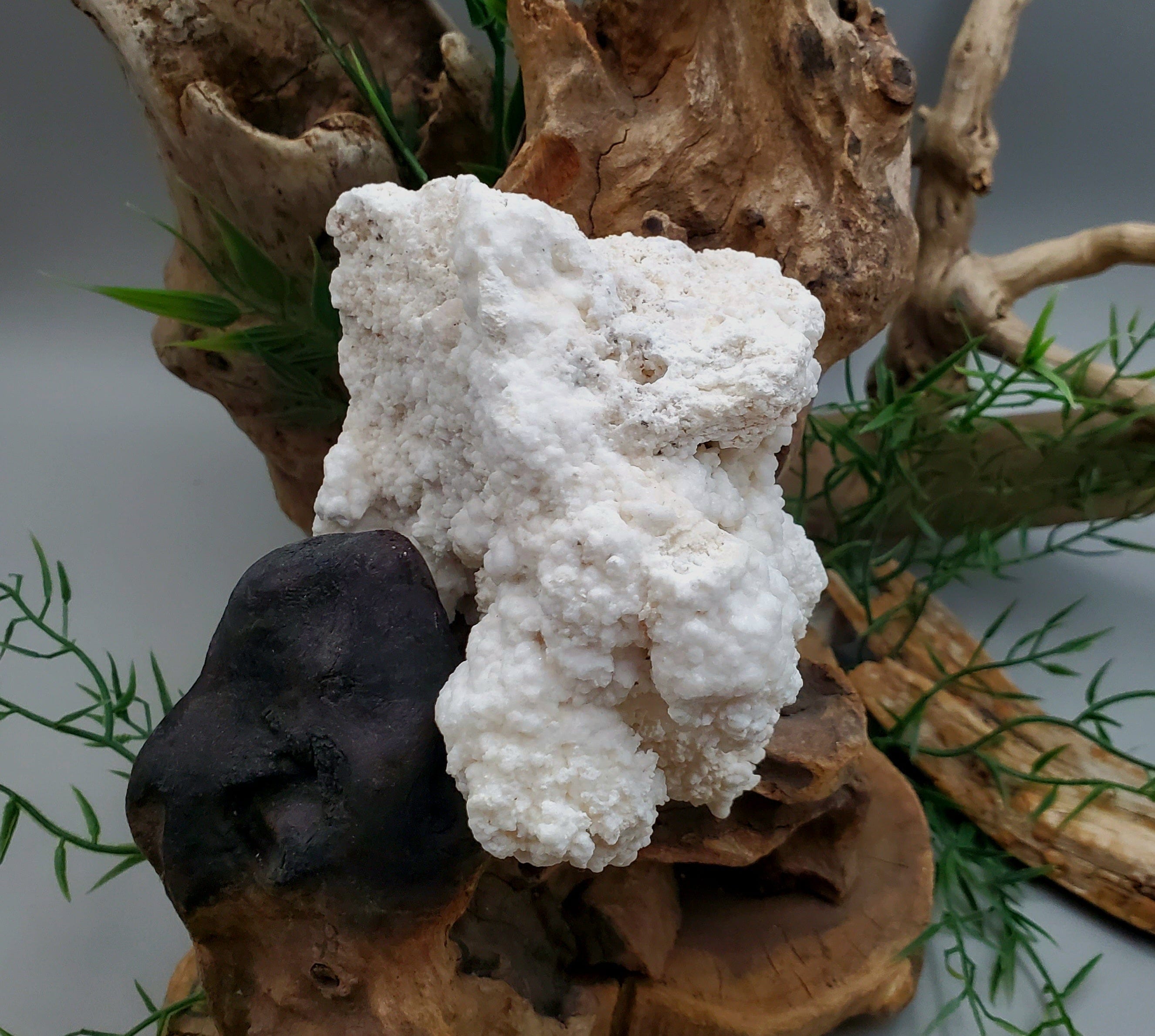 Natural Aragonite Crystal Specimen - Mineral Collection for Home Decor, Healing Crystals & Geology Study - Perfect for Display Cases, Meditation Spaces & Science Classrooms