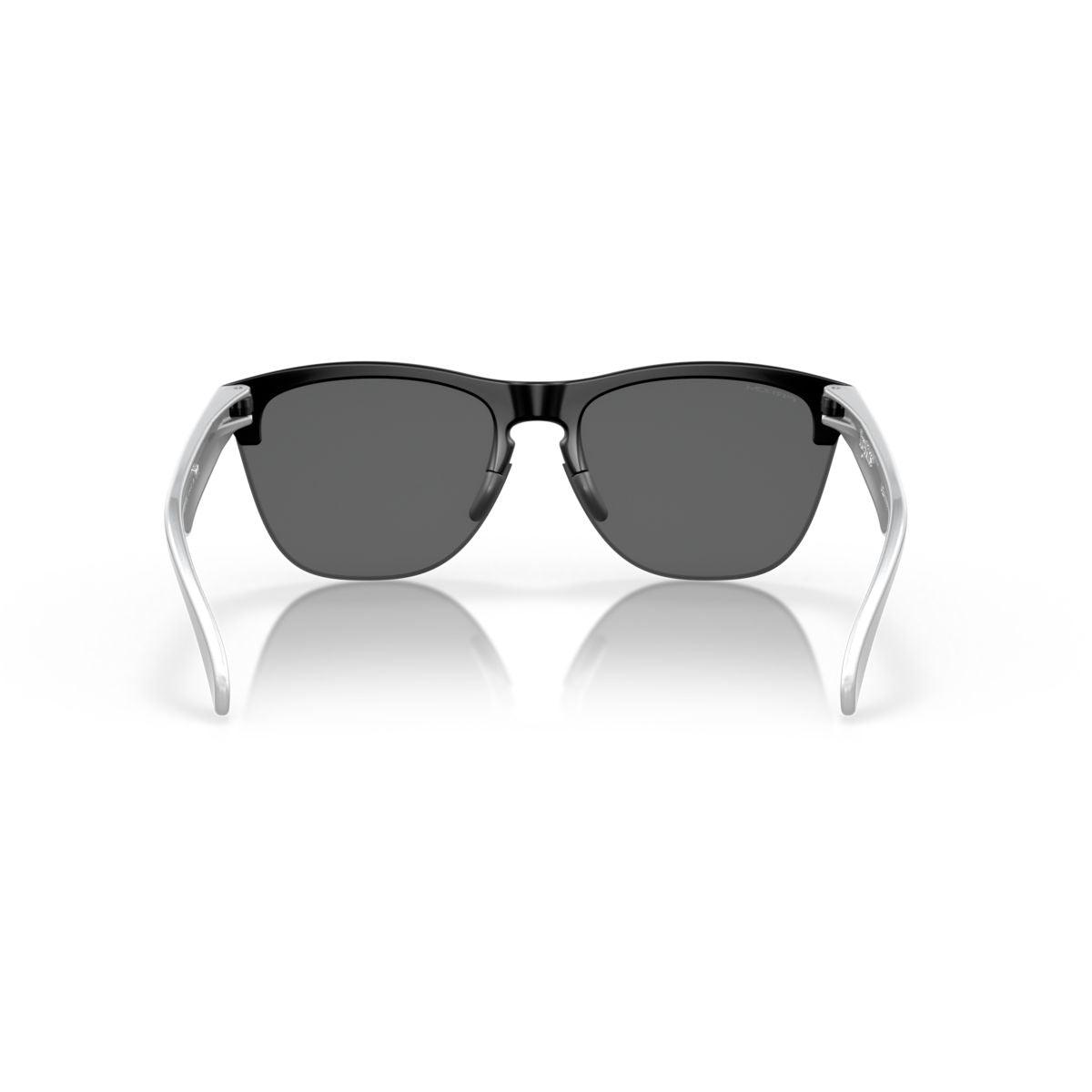 Oakley Frogskins Lite Matte Black/Prizm Black Sunglasses 0OO9374 937453 - Stylish UV Protection for Outdoor Sports & Daily Wear