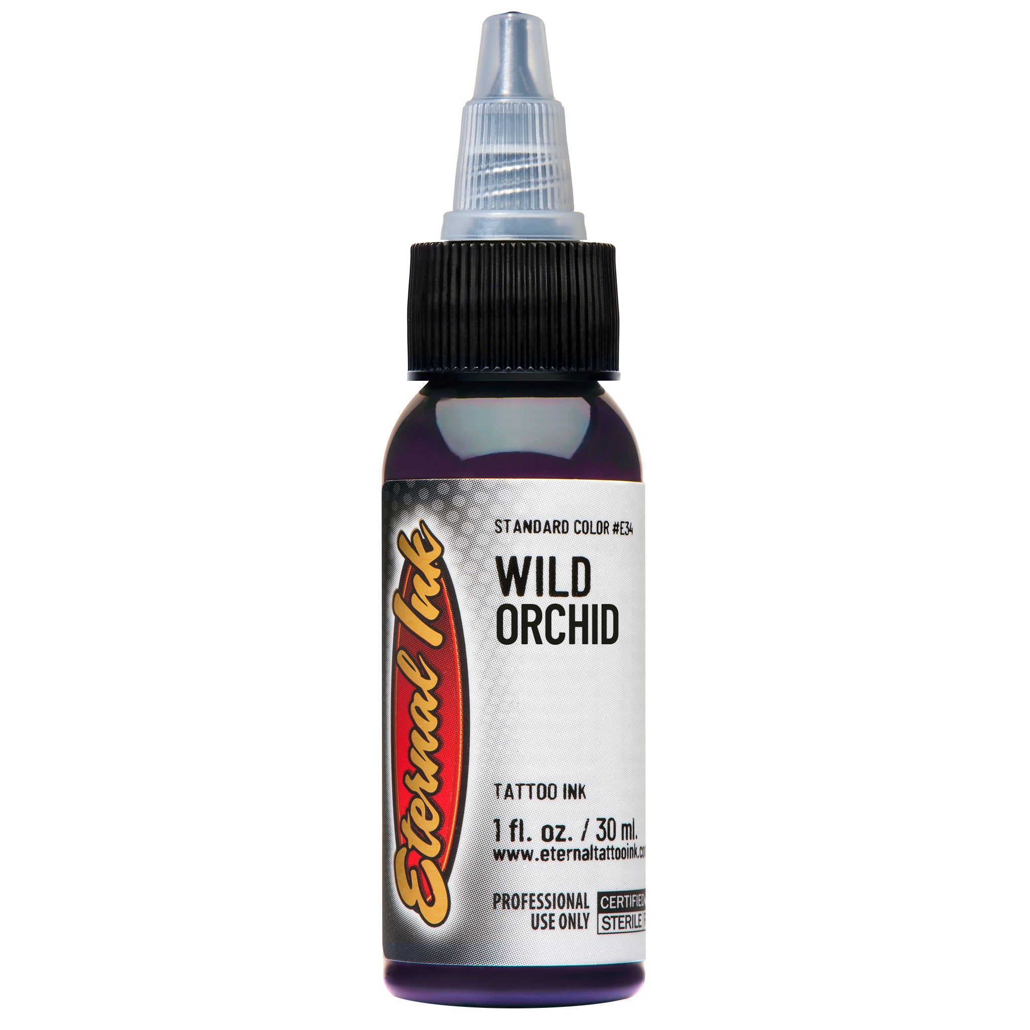 Eternal Wild Orchid Ink - Premium Long-Lasting Tattoo Ink for Professional Artists - Perfect for Tattoo Studios, Body Art & Permanent Makeup