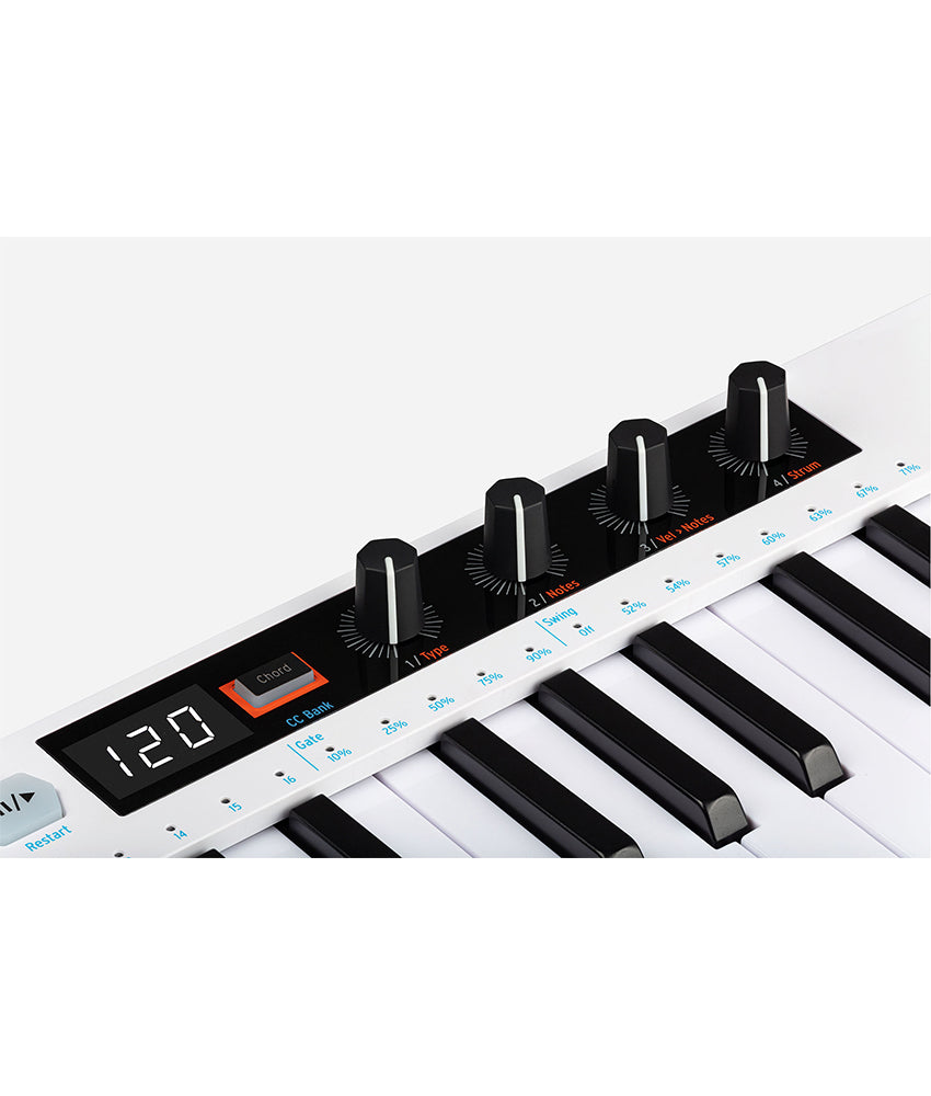 Arturia KeyStep 37-Key MIDI Keyboard Controller with Sequencer & Arpeggiator - Perfect for Music Production, Live Performance & Studio Recording