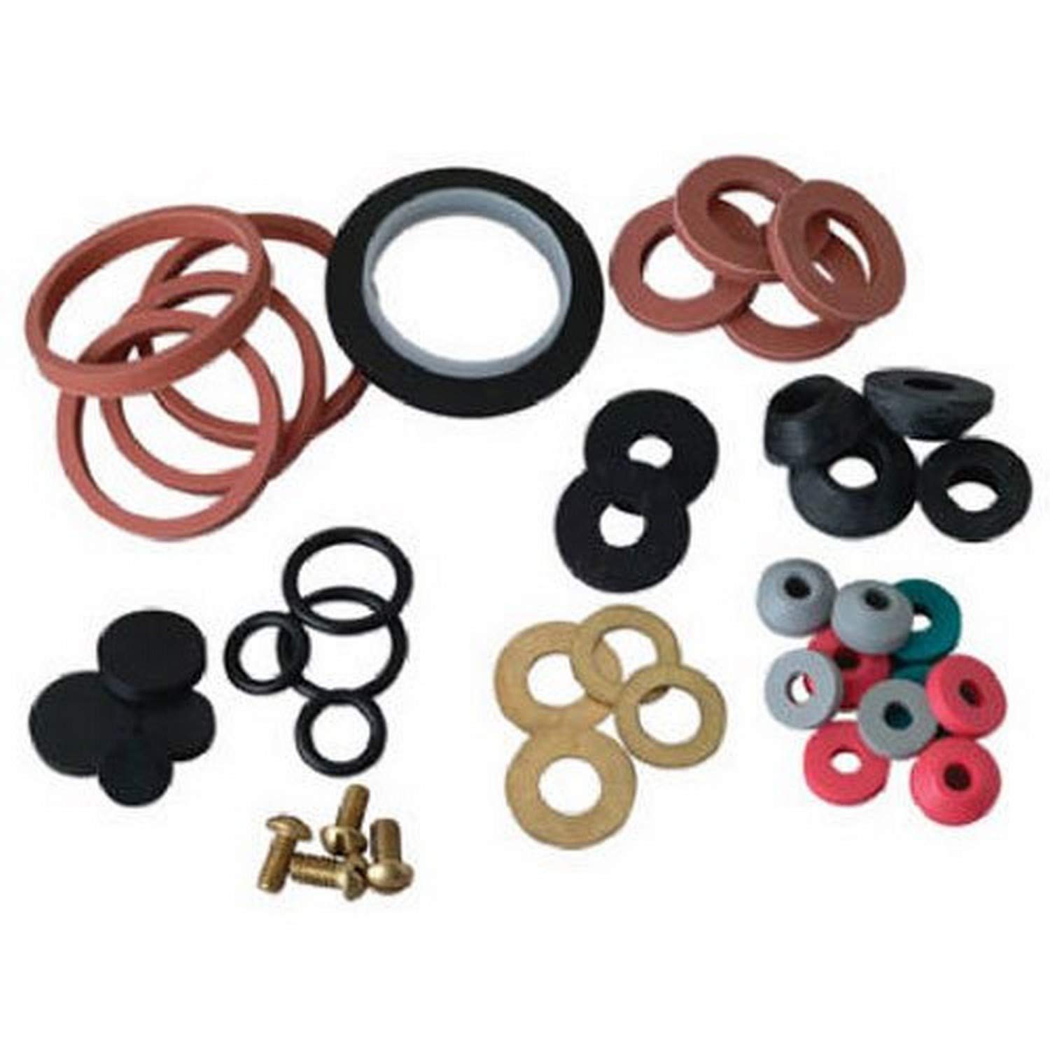 BrassCraft Mfg SC2192 Home Washer Assortment Kit - 120-Piece Plumbing Repair Set for Faucets, Pipes & Fixtures | Perfect for DIY Home Maintenance & Professional Plumbing Projects