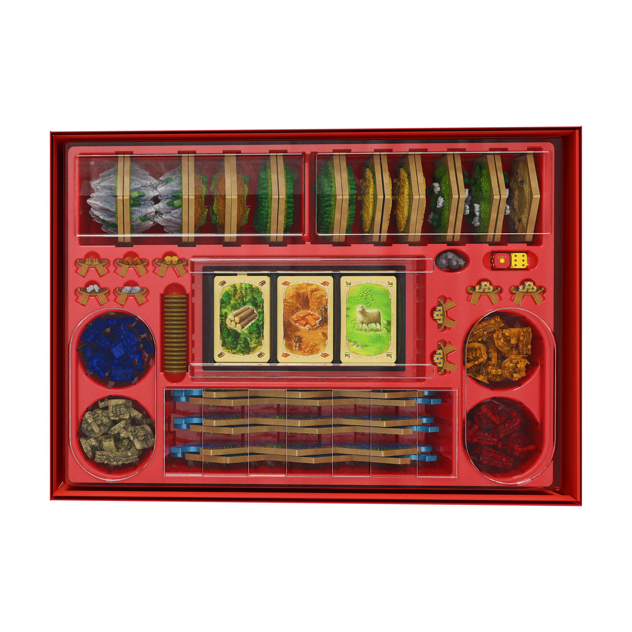 Catan 3D Edition Deluxe - Handcrafted Strategy Board Game for Family Game Night & Adult Game Evenings