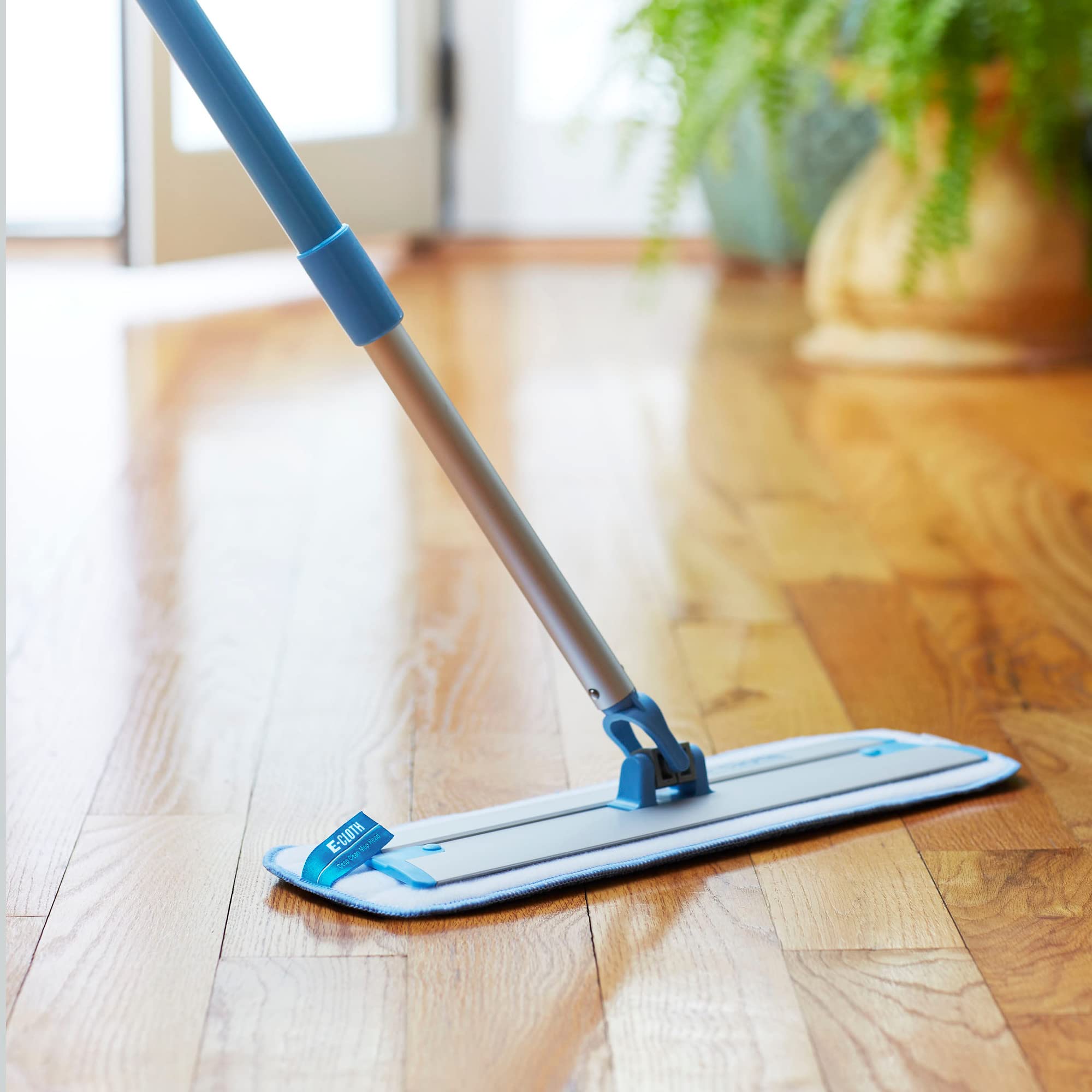 E-Cloth Deep Clean Mop Dusting Head - Reusable Microfiber Dust Mop Replacement Pads for Floor Cleaning (1 Pack, 100 Wash Guarantee) - Perfect for Hardwood, Tile & Laminate Floors