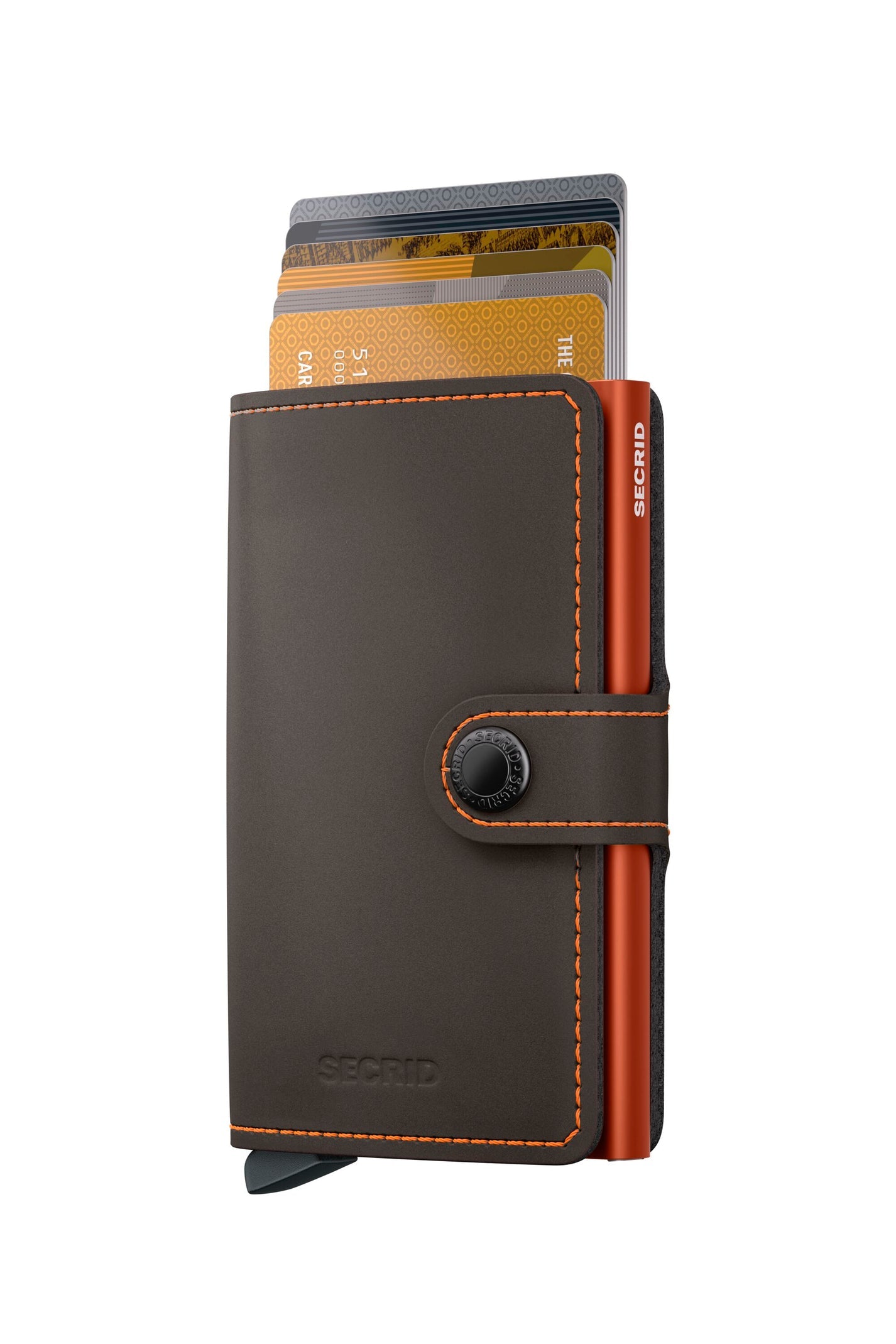 SECRID Miniwallet Matte - Slim RFID Blocking Leather Wallet for Men & Women | Perfect for Travel, Business & Everyday Use