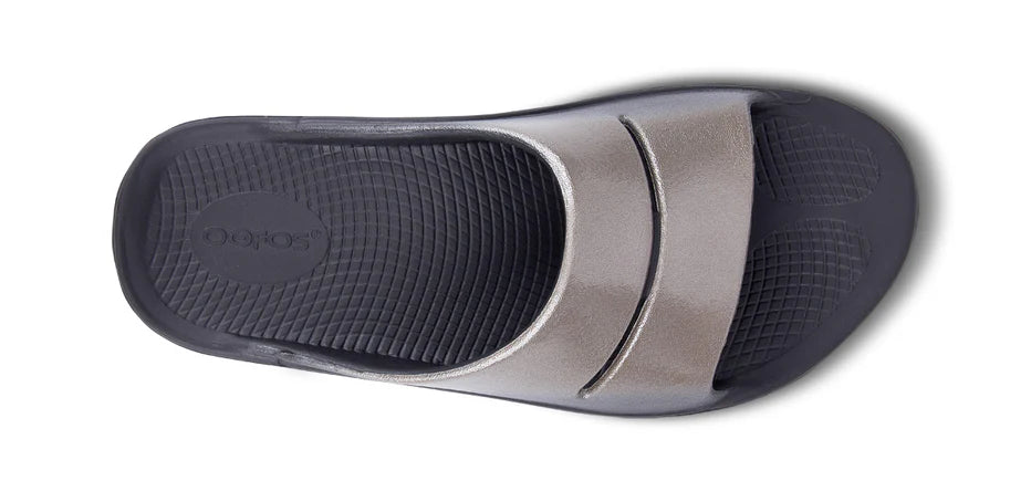 Oofos Women's Ooahh Slide Sandals - Comfortable Recovery Footwear in Latte | Perfect for Post-Workout, Relaxation & Everyday Wear
