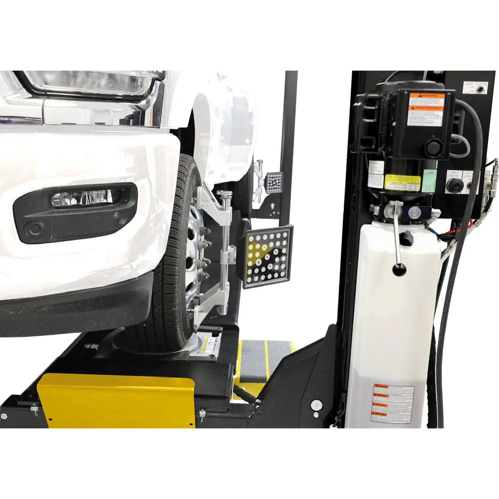 Hofmann 15K 4 Post Car Alignment Lift with ALI Certification - Includes 2 Rolling Jacks & Turntables - Perfect for Auto Repair Shops, Tire Centers, and Vehicle Maintenance Facilities