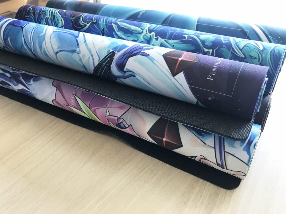 Kuriboh TCG CCG Playmat - Durable Mouse Pad for Trading Card Games, Board Games, and Tabletop RPGs - Includes Free Storage Bag for Home, Office, and Gaming Events