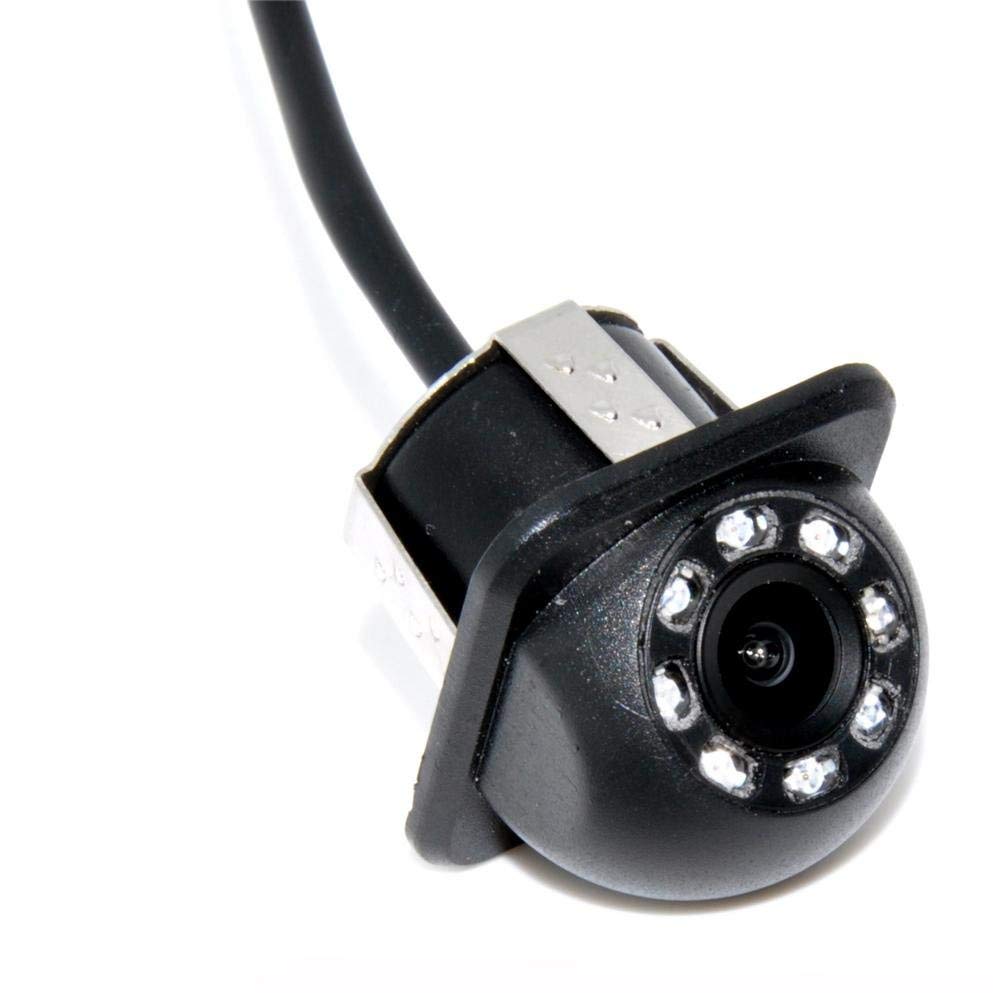 Auto Wayfeng® 8 LED HD CCD Car Front View Camera with Night Vision & Wide Angle - Rear View Backup Camera for Safe Parking & Reversing | Ideal for SUVs, Trucks & Sedans in Low Light Conditions