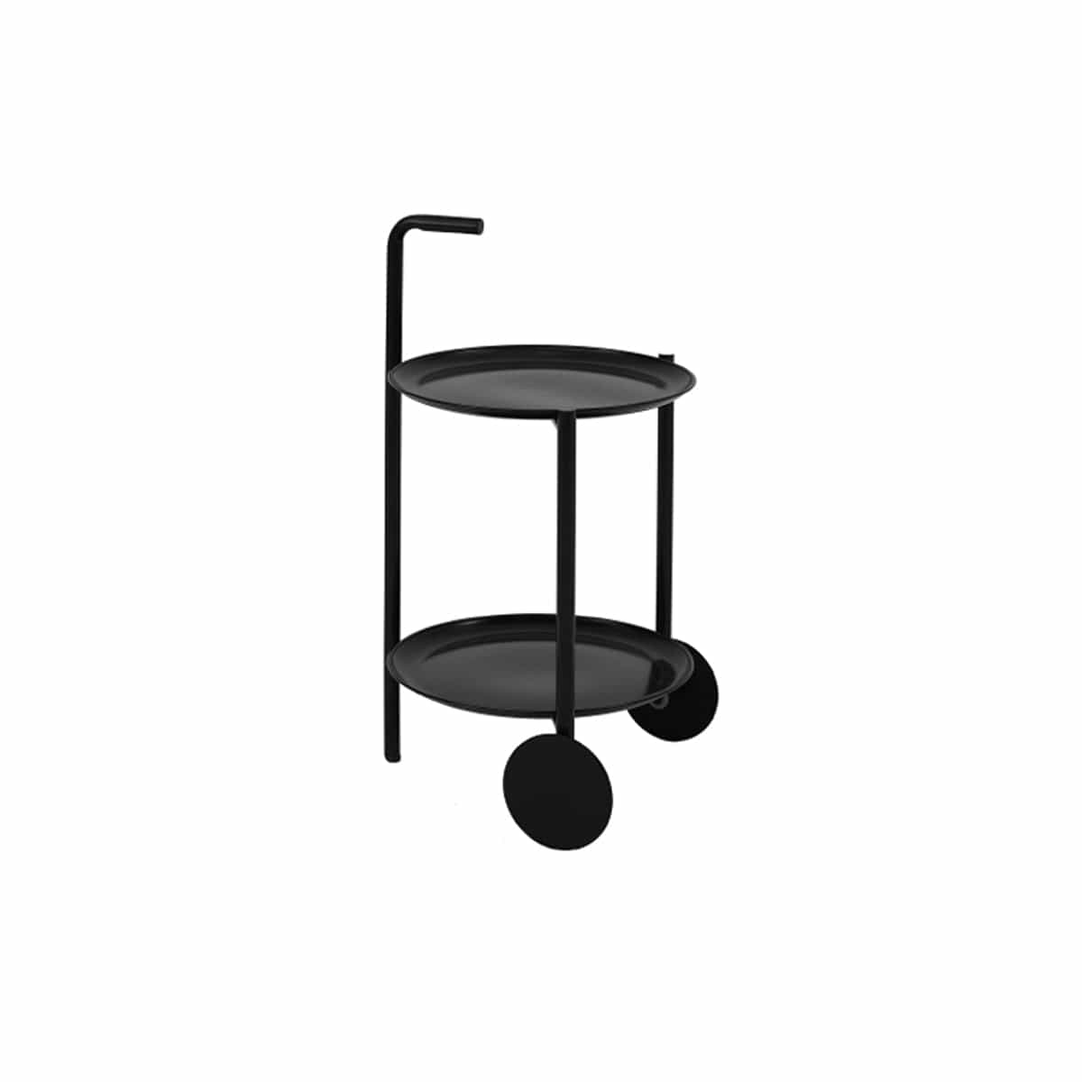 Vera Modern Side Table - Small End Table for Living Room, Bedroom & Office - Stylish Nightstand with Storage Shelf - Perfect for Home Decor, Coffee Table & Small Spaces