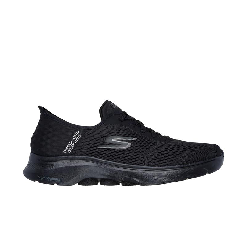 Skechers Women's Go Walk 7 Slip-On Sneakers - 216648/BBK - Lightweight Walking Shoes for Comfort & Support - Perfect for Travel, Work & Everyday Wear