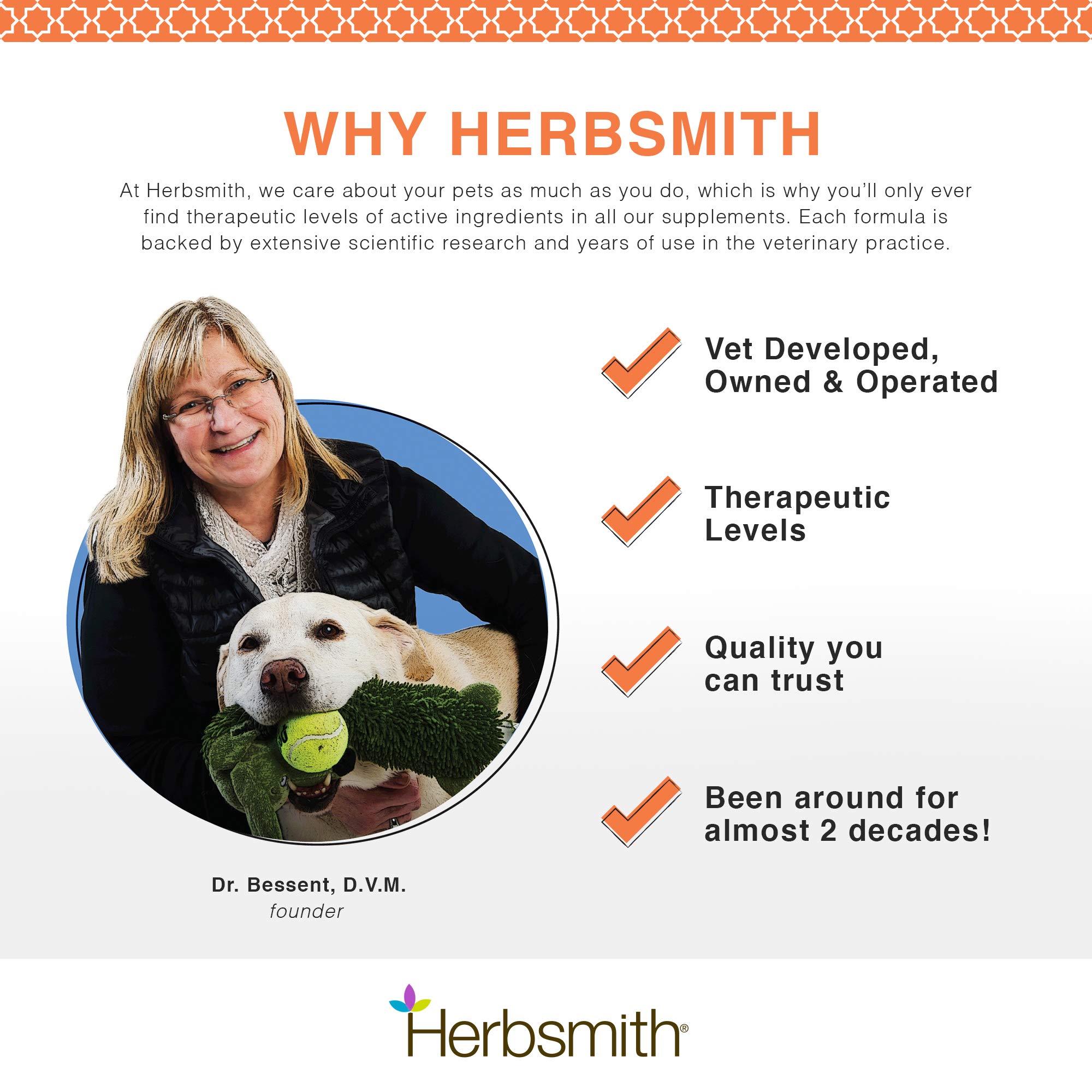 Herbsmith Comfort Aches – Natural Herbal Pain Relief for Dogs & Cats – Anti-Inflammatory Joint Supplement – 500g Powder – Soothes Arthritis, Hip Dysplasia & Post-Surgery Discomfort