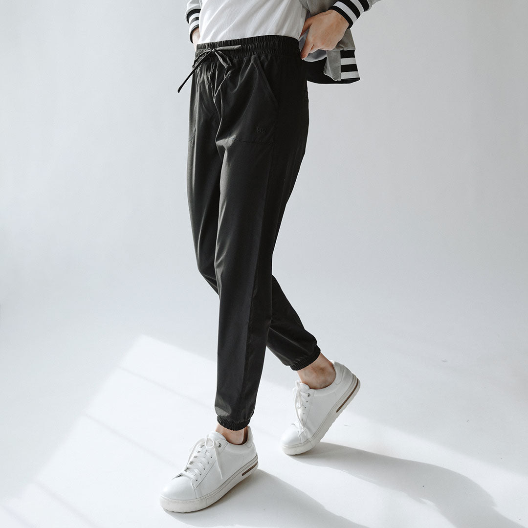 Everywhere Joggers for Men & Women - Comfortable Black Jogger Pants for Running, Yoga, Travel & Lounge Wear