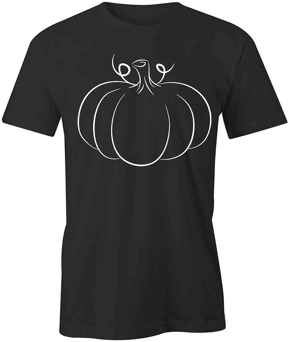 Pumpkin Graphic T-Shirt for Men & Women - Soft Cotton Printed Tee with Halloween Design - Perfect for Fall Outfits, Costume Parties & Casual Wear