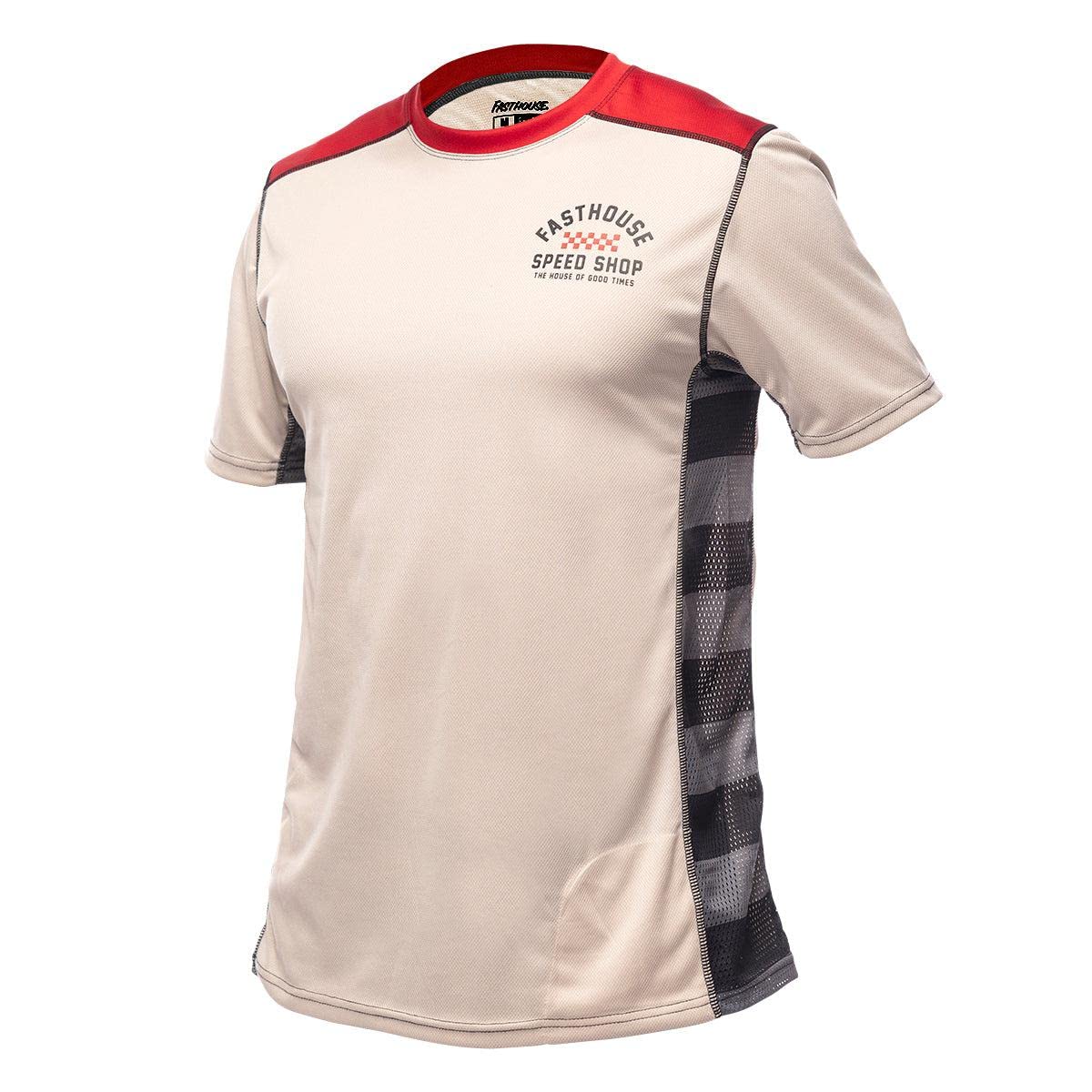 FASTHOUSE Classic Outland Short Sleeve Jersey for Men - Comfortable Cotton Blend T-Shirt for Casual Wear, Outdoor Activities & Summer Vacation