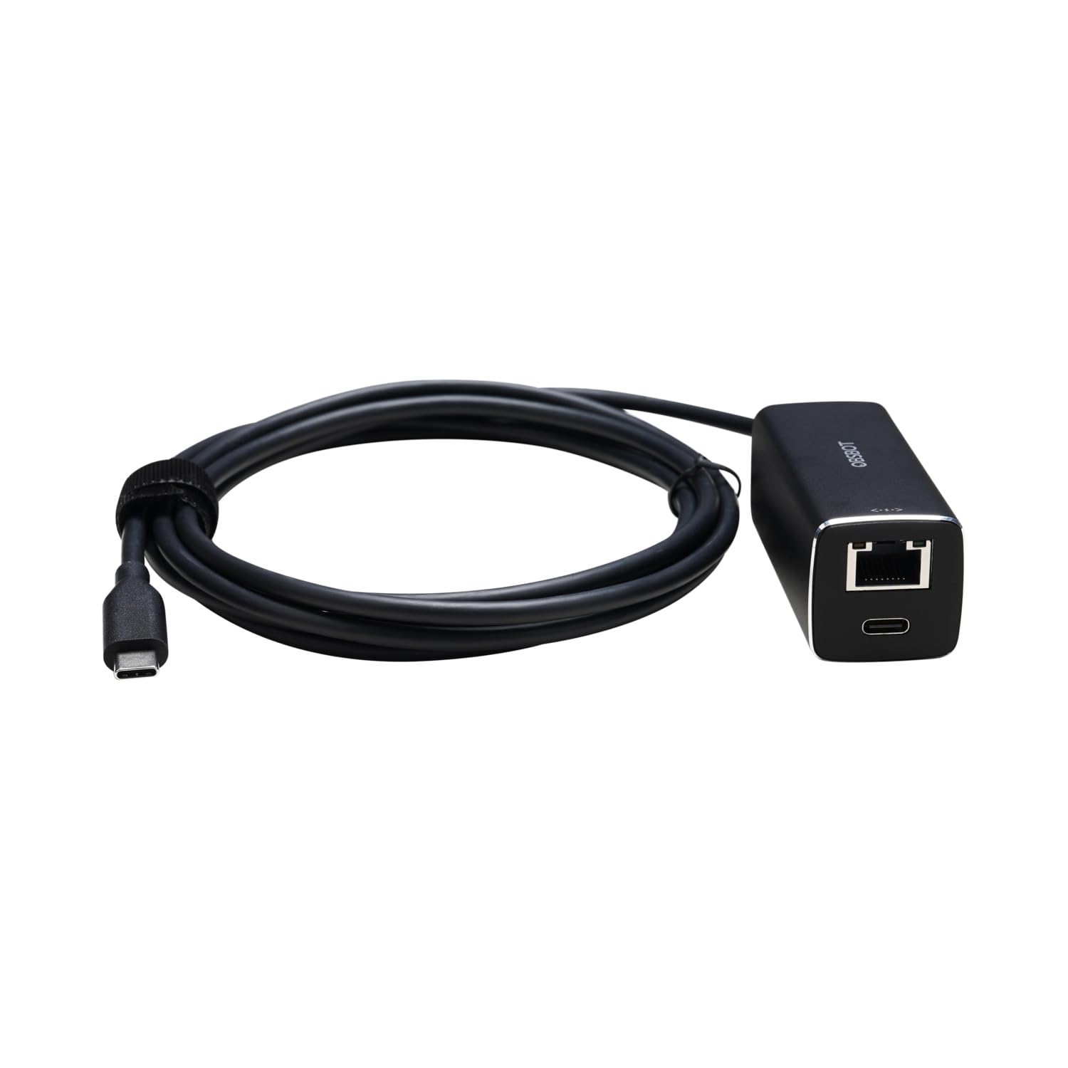 OBSBOT USB-C to Ethernet Adapter with PoE Support - 10/100 Mbps Dual Port Network Dongle for MacBook, Windows PC, Tail Air - Perfect for Home Office, Gaming & Video Conferencing