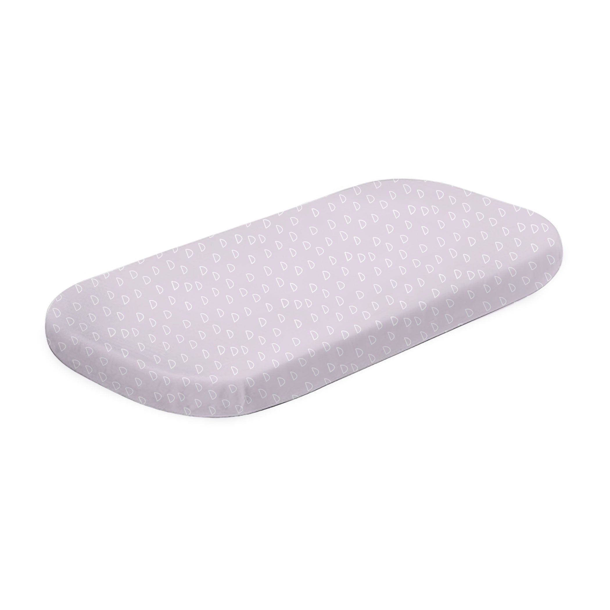 Nordic 2-Pack Jersey Cotton Co-Sleeper & Bedside Crib Fitted Sheets - Soft Peach & Lilac Colors for Baby Nursery & Co-Sleeping Safety
