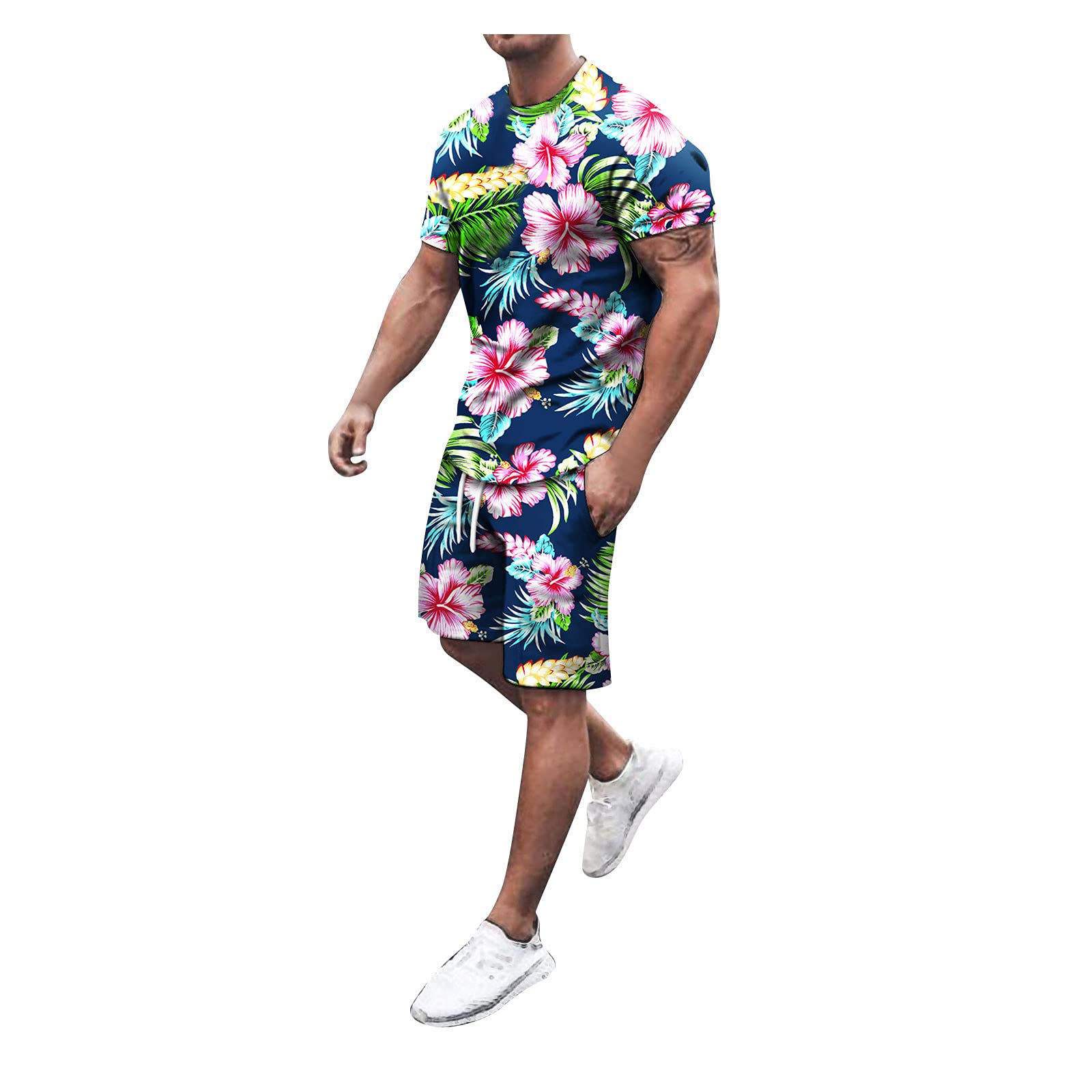 2022 Men's Tracksuit Set - 2 Piece Jogging Suit, Lounge Wear & Workout Outfits for Men | Comfortable Activewear for Gym, Running & Casual Wear