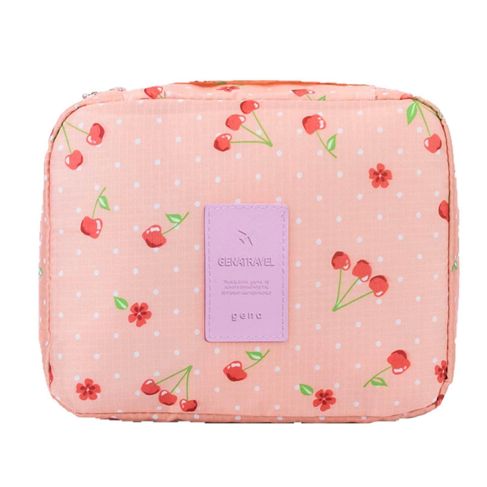 Waterproof Cosmetic Bags for Women - Travel Makeup Organizer with Zipper | Portable Makeup Pouch for Gym, Vacation & Daily Use