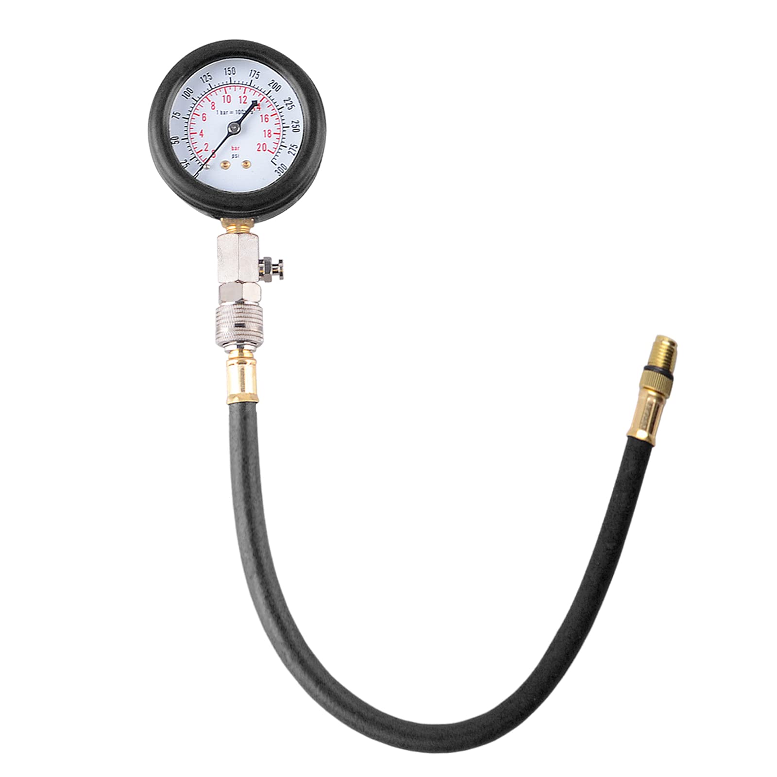 Professional Gasoline Engine Compression Tester Kit - Automotive & Motorcycle Diagnostic Tool for Cars, Trucks, Bikes - Perfect for Mechanics, DIY Enthusiasts, and Vehicle Maintenance
