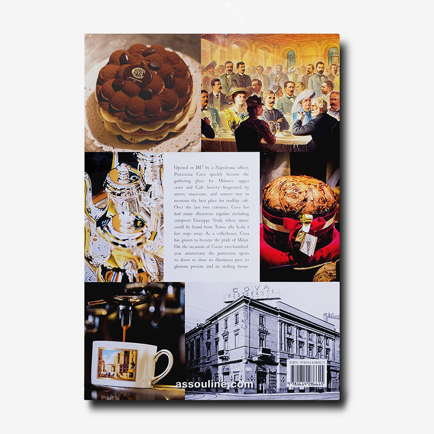 Assouline | Cova Milano - Luxury Coffee Table Book | Italian Pastry & Cafe Culture | Perfect for Home Decor, Gift Giving & Coffee Lovers
