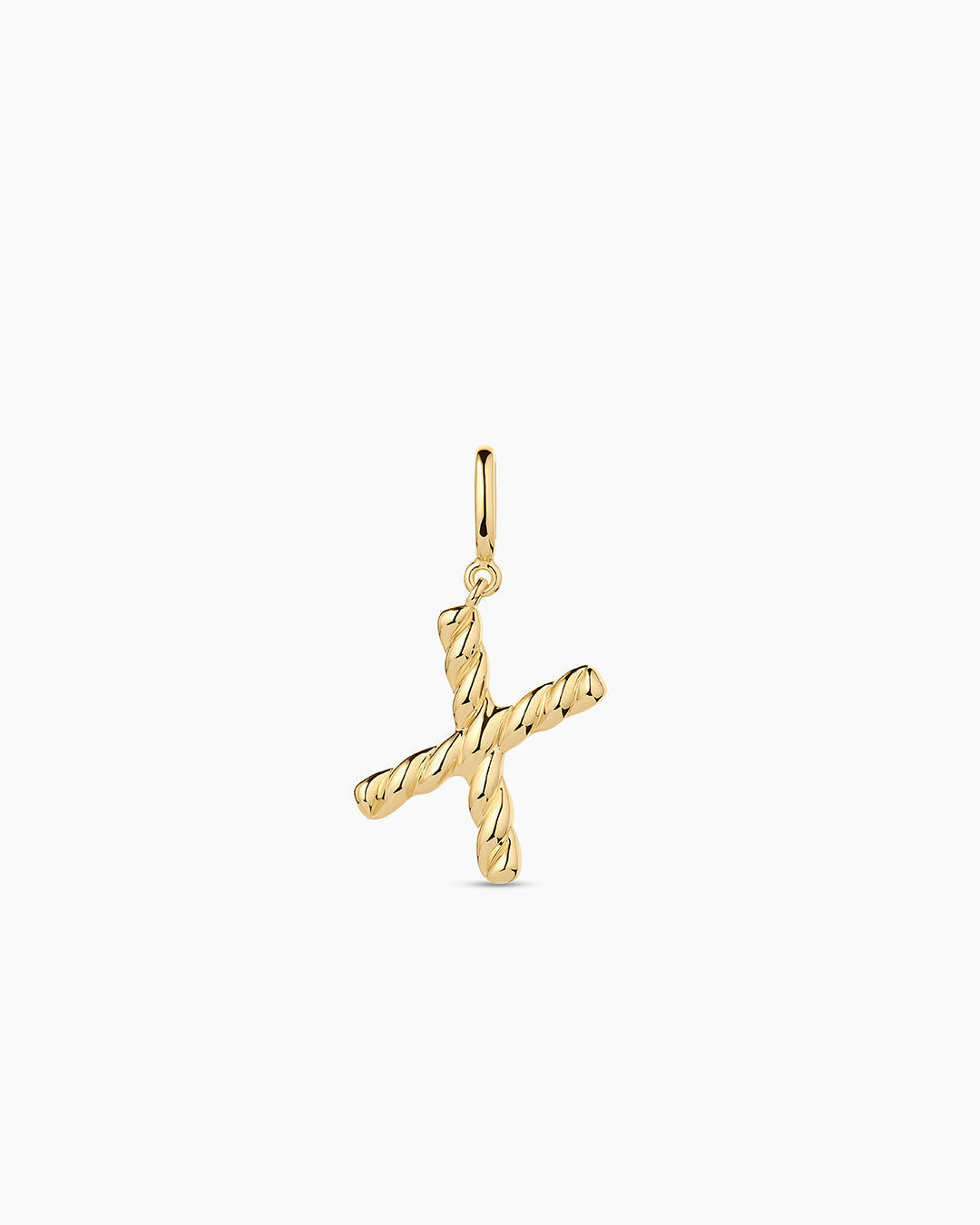 Alphabet Statement Charm Necklace for Women - Crew Letter Pendant Jewelry - Perfect for Layering, Gifts & Everyday Wear