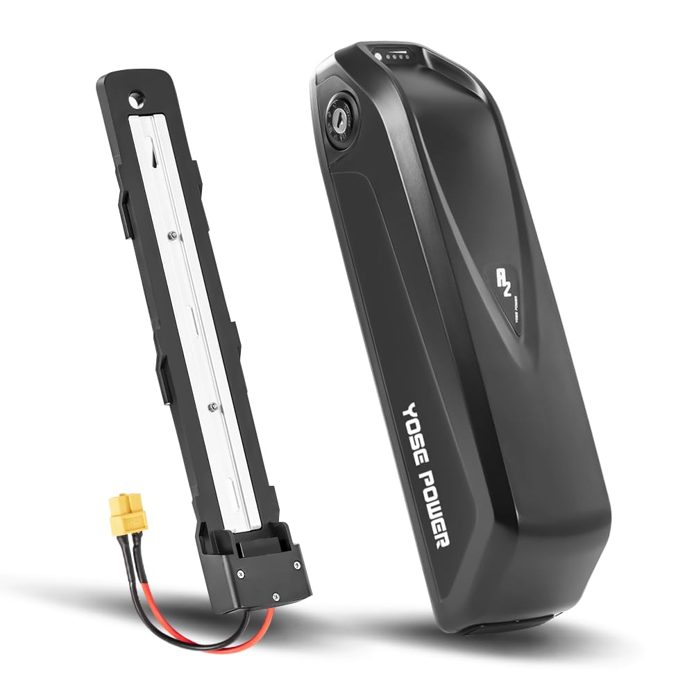 Yose Power 48V 14Ah Lithium Ebike Battery for 250W-700W Electric Bike Conversion Kits | Compatible with RadRunner, RadWagon, RadMini & More | Perfect for Commuting, Off-Roading & Long-Distance Cycling (Charger Not Included)