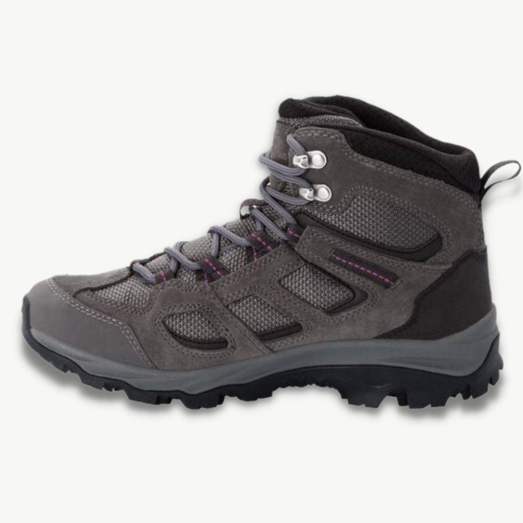 Jack Wolfskin Vojo 3 Texapore Mid Women's Waterproof Hiking Boots - Lightweight Outdoor Shoes for Trail Walking, Trekking & Mountain Adventures
