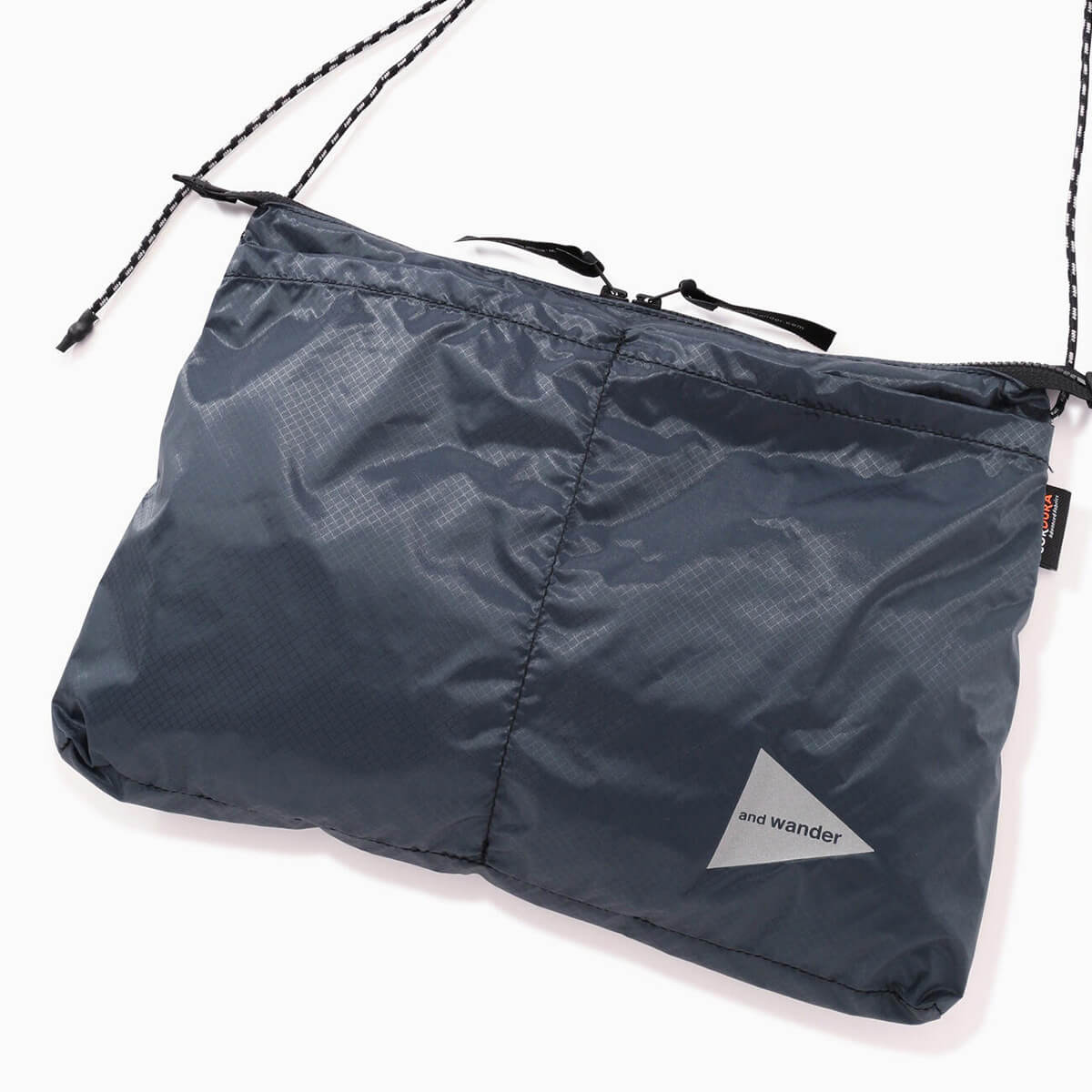 AND WANDER SIL Sacoche Blue Crossbody Bag - Lightweight & Waterproof for Hiking, Travel & Everyday Use