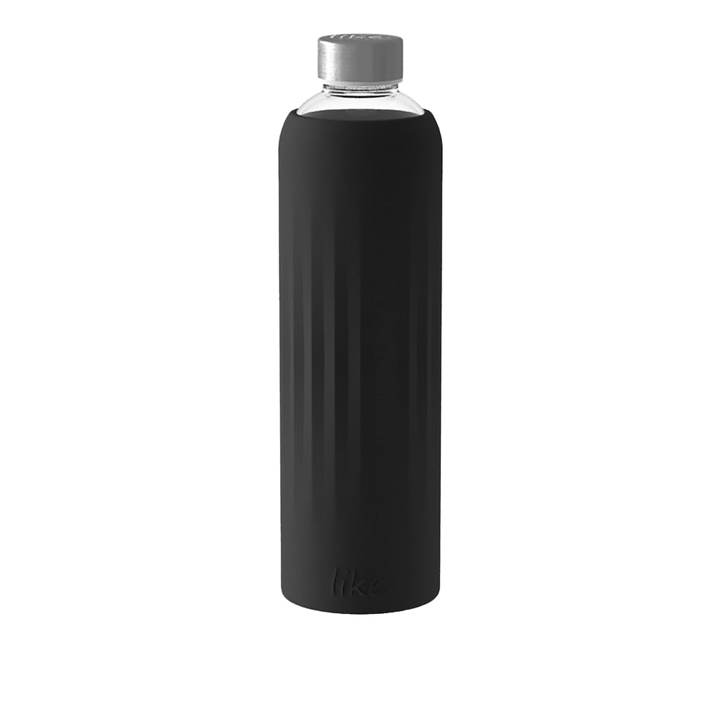 Doli Bottle - Large Black Insulated Water Bottle for Travel, Work & Outdoor Activities | Leakproof & Durable Stainless Steel Thermos for Hot & Cold Drinks