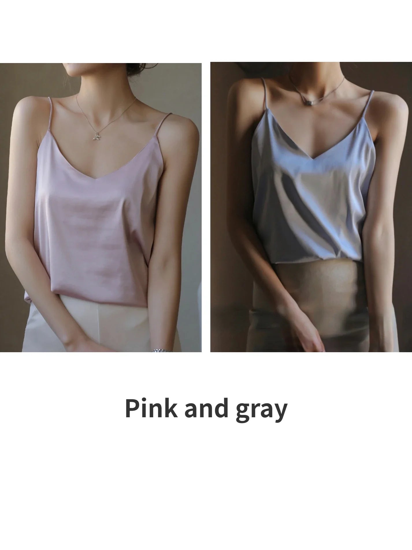 Pink and gray