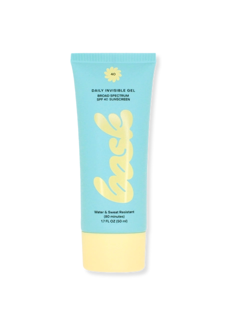 Bask SPF 40 Daily Invisible Gel Sunscreen - Oil-Free, Non-Greasy Face & Body Sun Protection for Outdoor Activities, Beach & Sports
