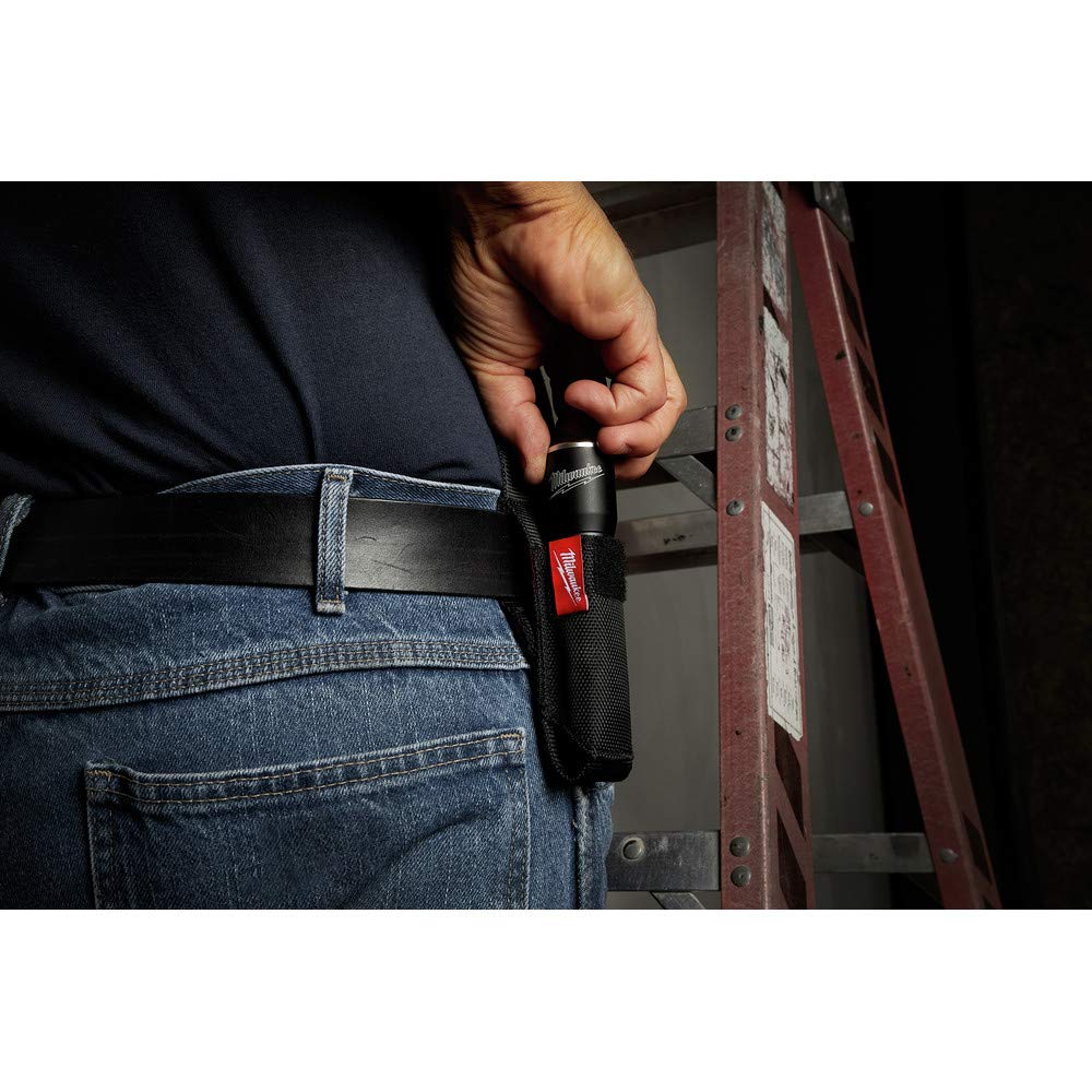 MILWAUKEE 325-Lumen LED Flashlight - Bright Focused Beam, Durable Construction for Camping, Hiking & Emergency Use