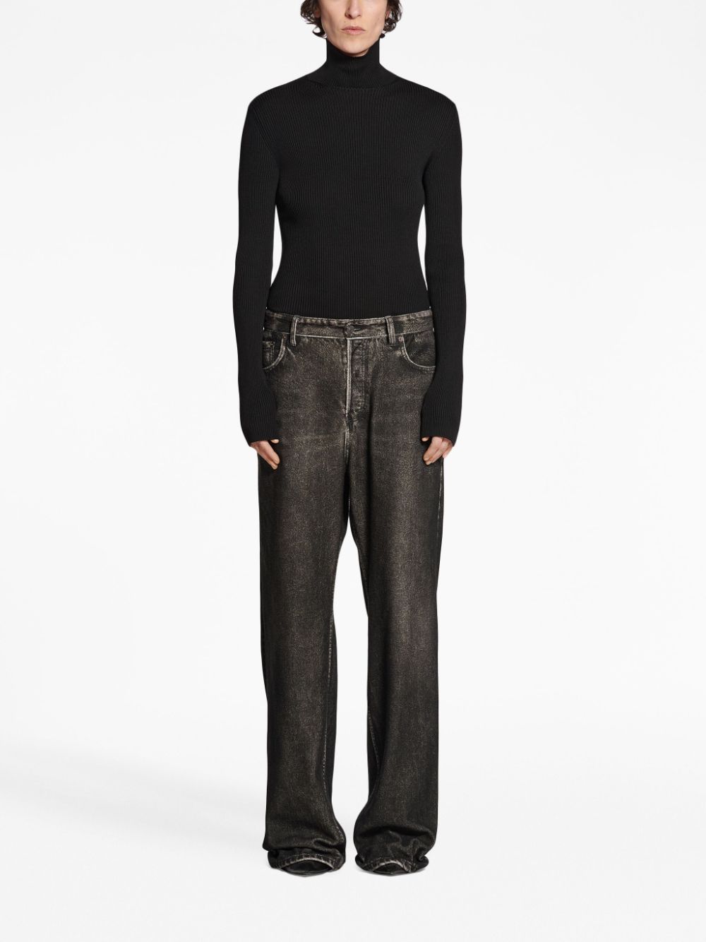 Balenciaga Black Jeans for Men & Women | High-Quality Designer Denim Pants | Perfect for Casual Wear & Street Style Fashion