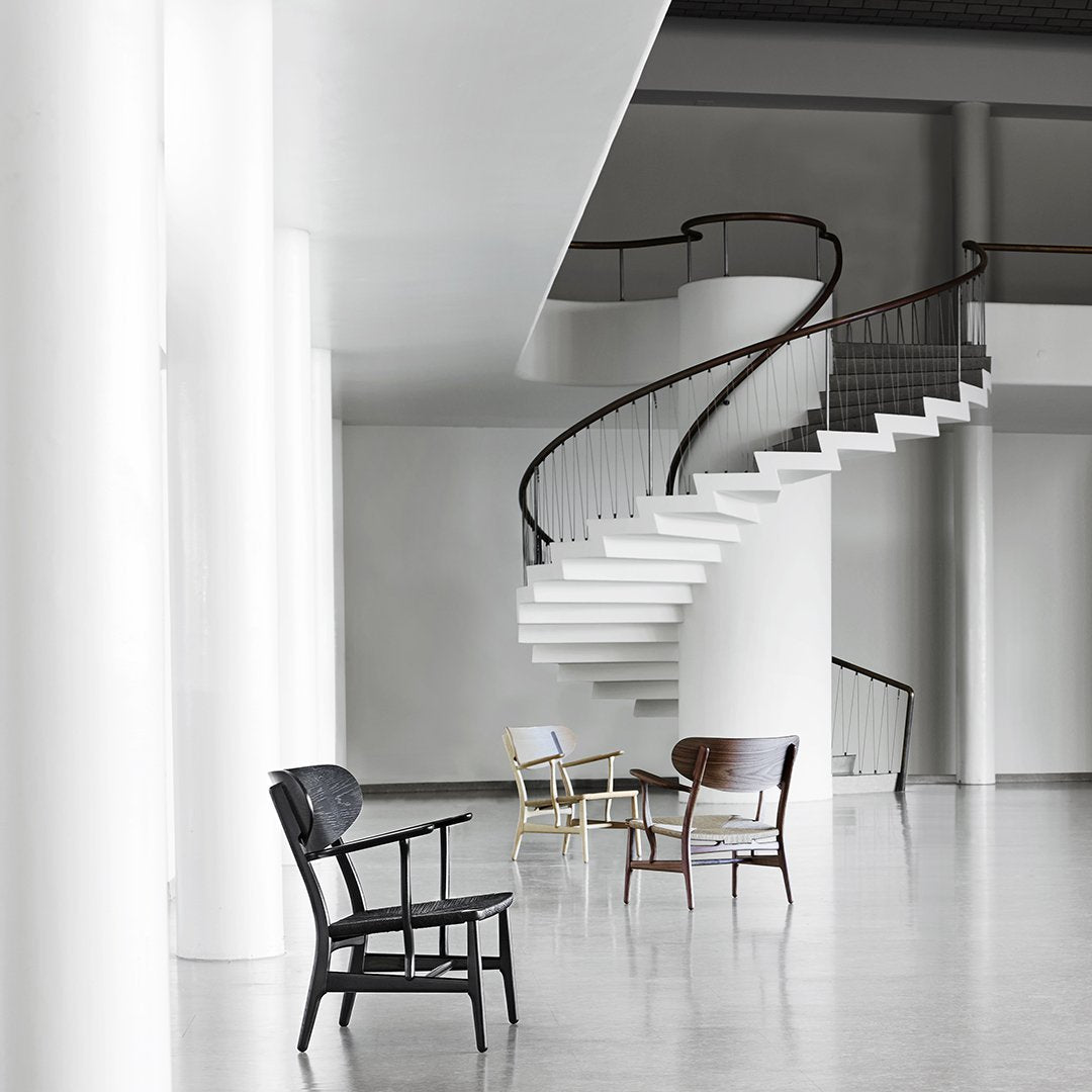 CH22 Lounge Chair - Modern Scandinavian Design, Comfortable & Stylish for Living Room, Bedroom, or Office - Perfect for Relaxing & Reading
