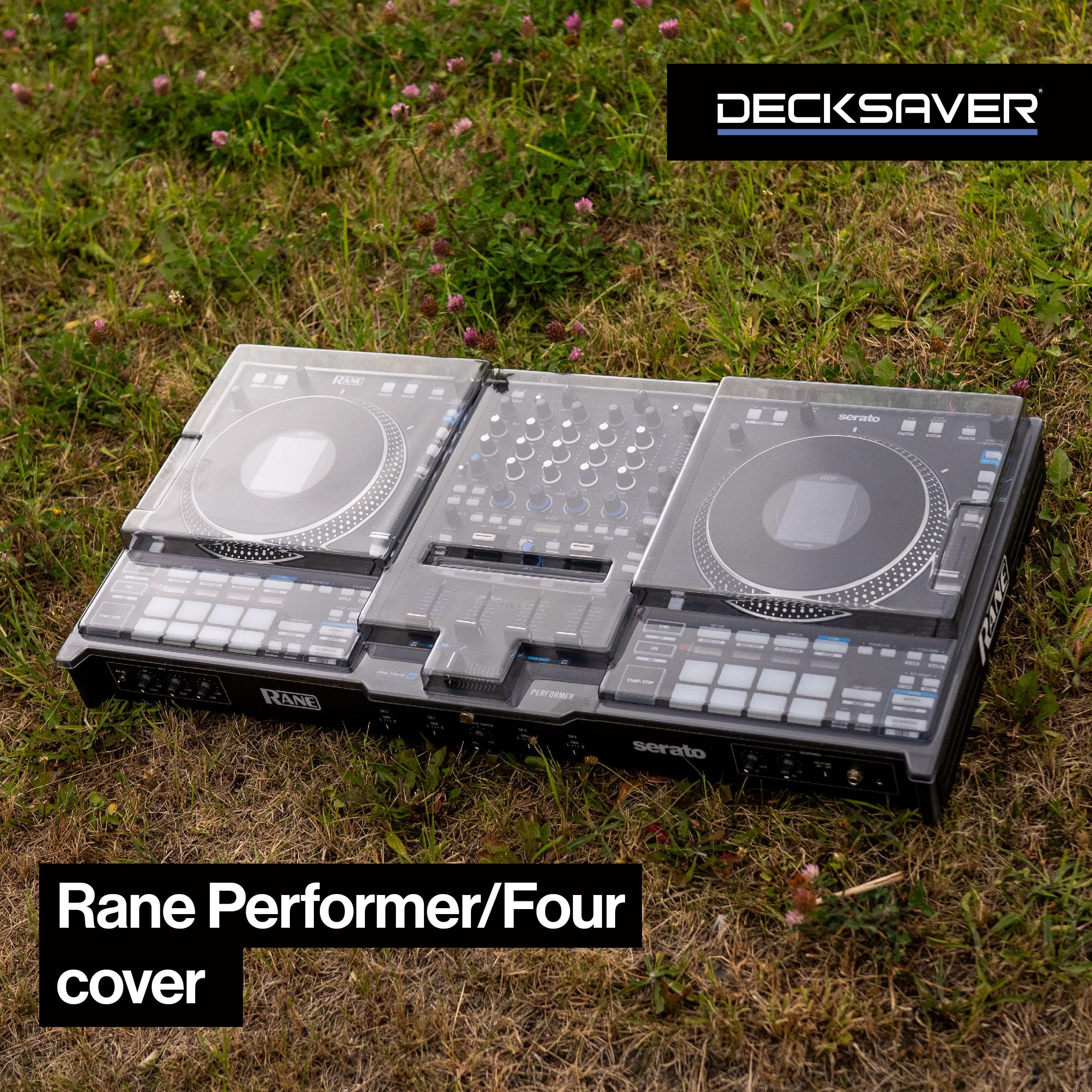 Decksaver Polycarbonate Cover for Rane Performer & Four DJ Controllers - Scratch Protection & Dustproof Shield for Professional DJ Equipment