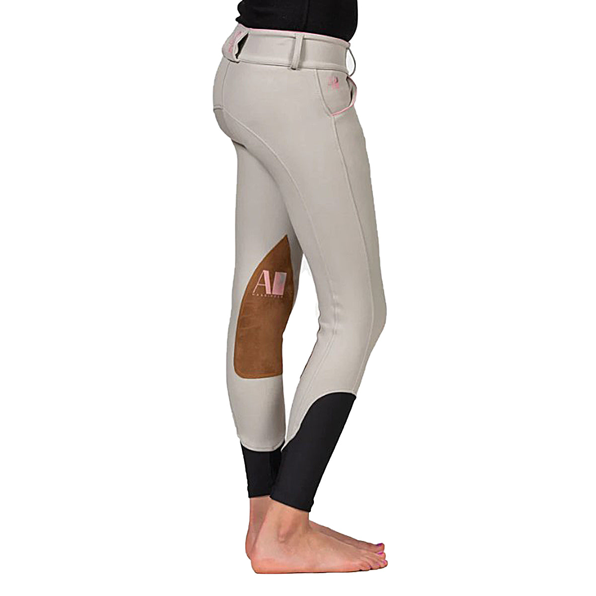 AP Hassinger The Junior Knee Patch Breeches - Equestrian Riding Pants for Kids | Perfect for Horseback Riding Lessons & Competitions