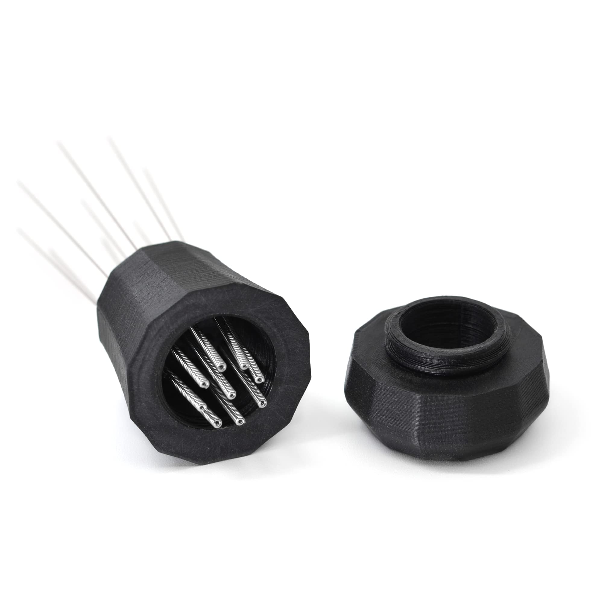 Premium WDT Tool & Self-Aligning Stand for Espresso - Black | Barista Accessories for Even Coffee Grounds Distribution | Perfect for Home & Professional Espresso Machines