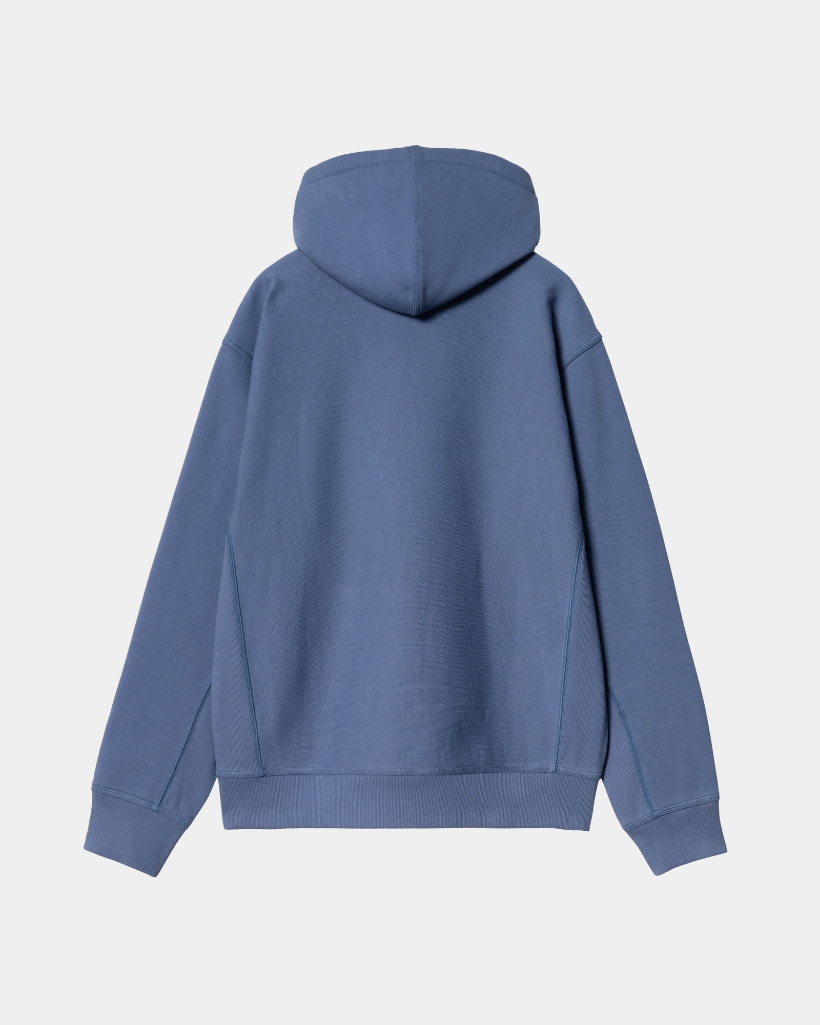 American Script Hooded Sweatshirt - Blue Iris | Cozy Pullover for Casual Wear, Street Style & Loungewear