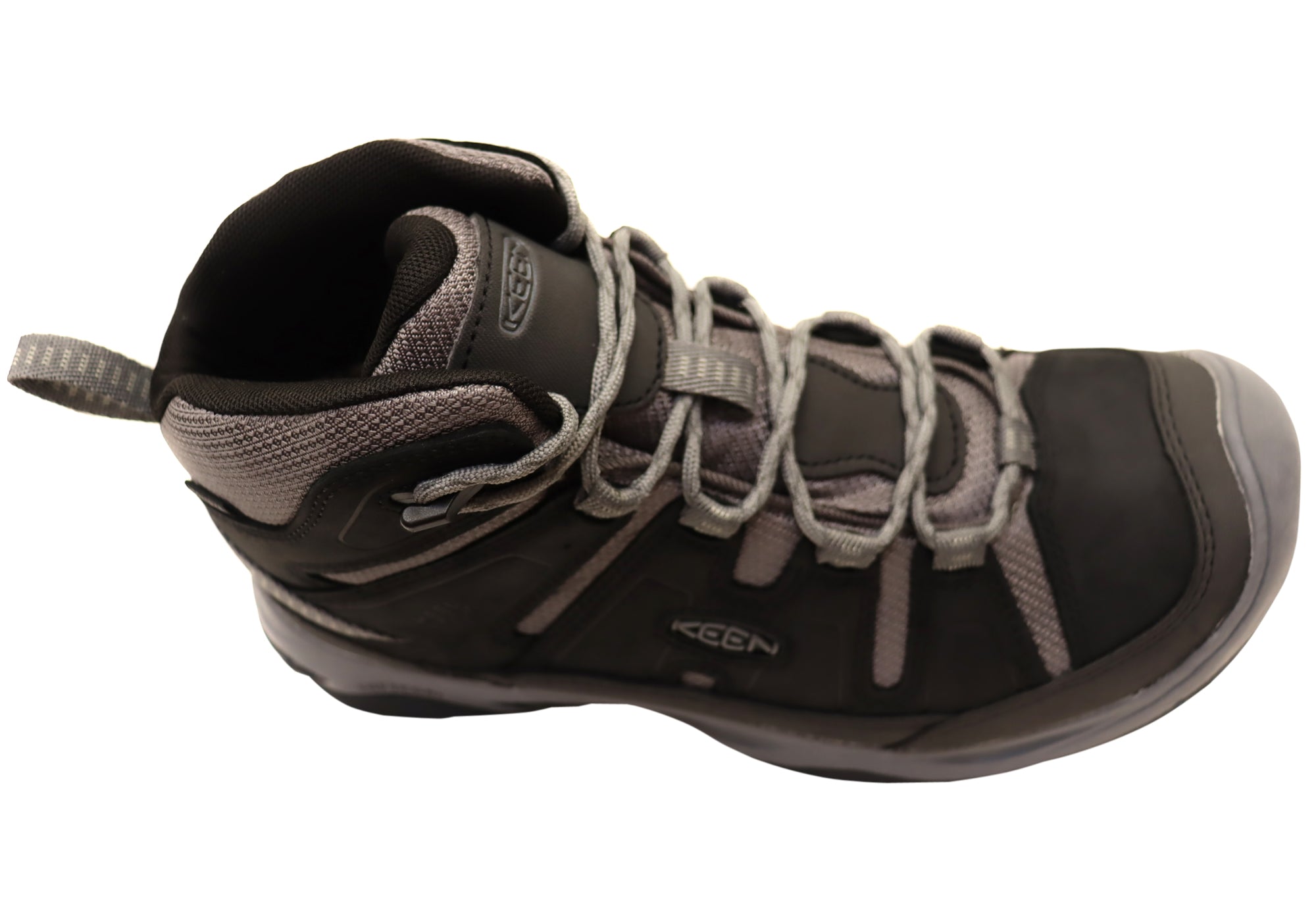 Keen Circadia Mid Waterproof Men's Leather Wide Fit Hiking Boots - Durable Outdoor Footwear for Trekking, Camping & Mountain Adventures