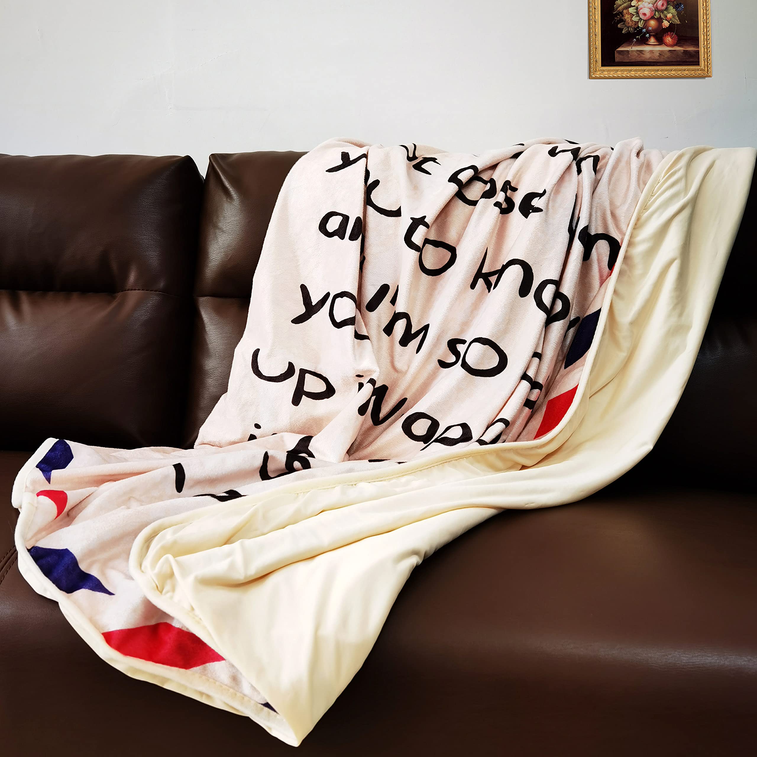 UFOORO Sister Blankets - Best Birthday Gift for Sisters, Cooling Summer Throw Blanket - Breathable & Soft for Bedroom, Couch, Outdoor Picnics & Travel